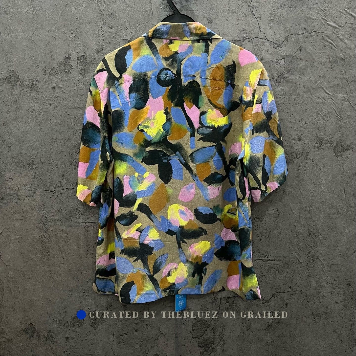 Dior Dior Floral Graffiti Short Sleeve Shirt Size US M / EU 48-50 / 2 - 2 Thumbnail