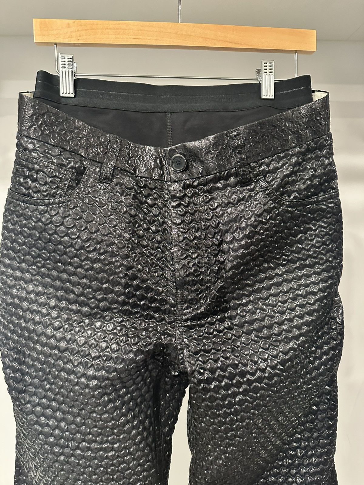 Helmut Lang Helmut Lang Black Pants Size US 32 / EU 48 - 8 Thumbnail