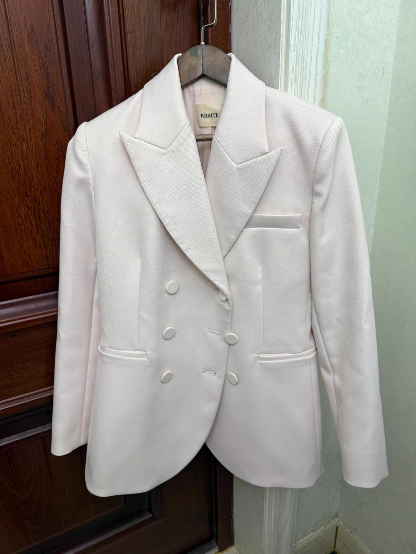 KHAITE Khaite Pink Blazer - Beautiful Light Pink, 9/10 Condition Size S / US 4 / IT 40 - 1 Thumbnail