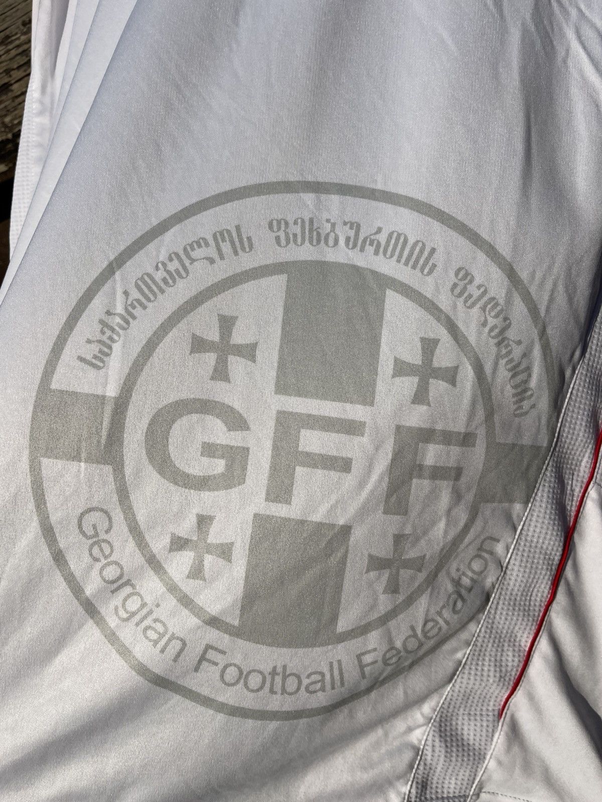Vintage 2008 Very Rare Jako Georgia Home Jersey Soccer Vintage Size US XL / EU 56 / 4 - 8 Thumbnail