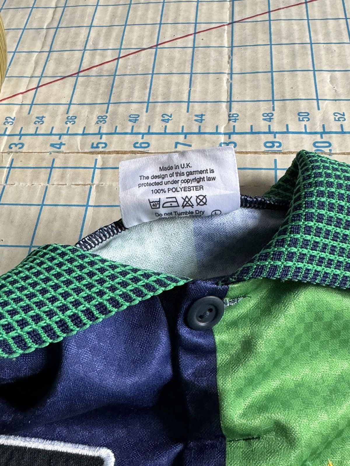 Asics Vintage ASICS Irish Football Association Jersey Green Size US XS / EU 42 / 0 - 6 Thumbnail