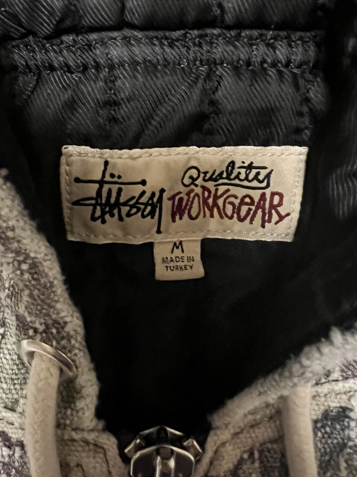Stussy Stussy Camo canvas needlepunch work jacket Size US M / EU 48-50 / 2 - 4 Thumbnail