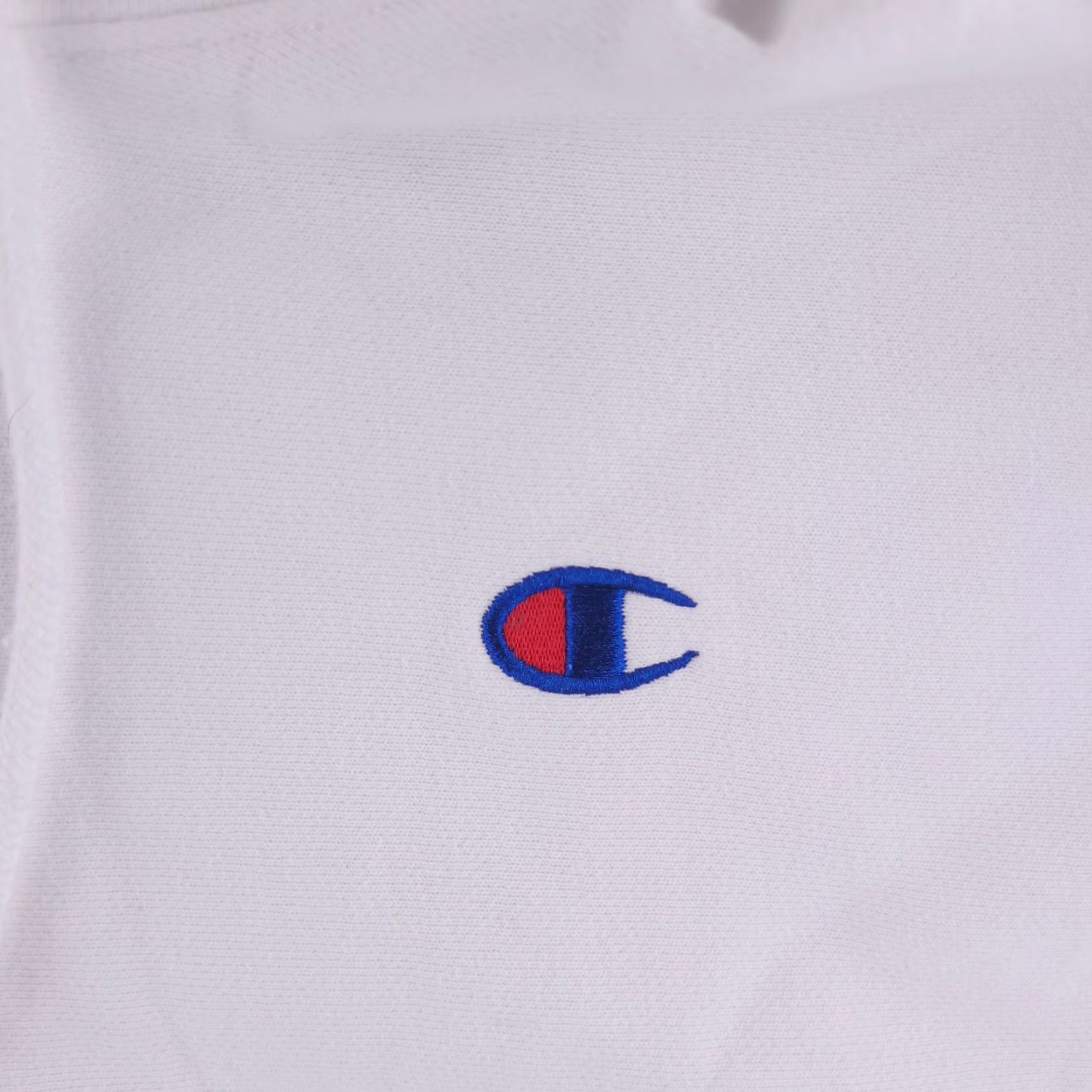 Champion Champion Hoodie Womens M White Crop Heavyweight Reverse Weave Pullover Ladies Size M / US 6-8 / IT 42-44 - 2 Thumbnail