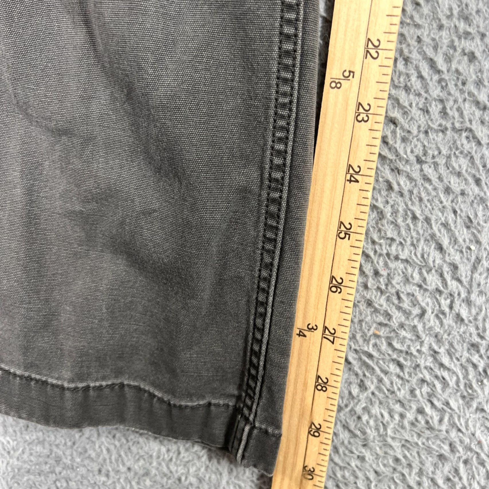 Carhartt VINTAGE Carhartt Cargo Pants Men 30x30 Gray Relaxed Fit Canvas Workwear 90s Size US 30 / EU 46 - 4 Thumbnail