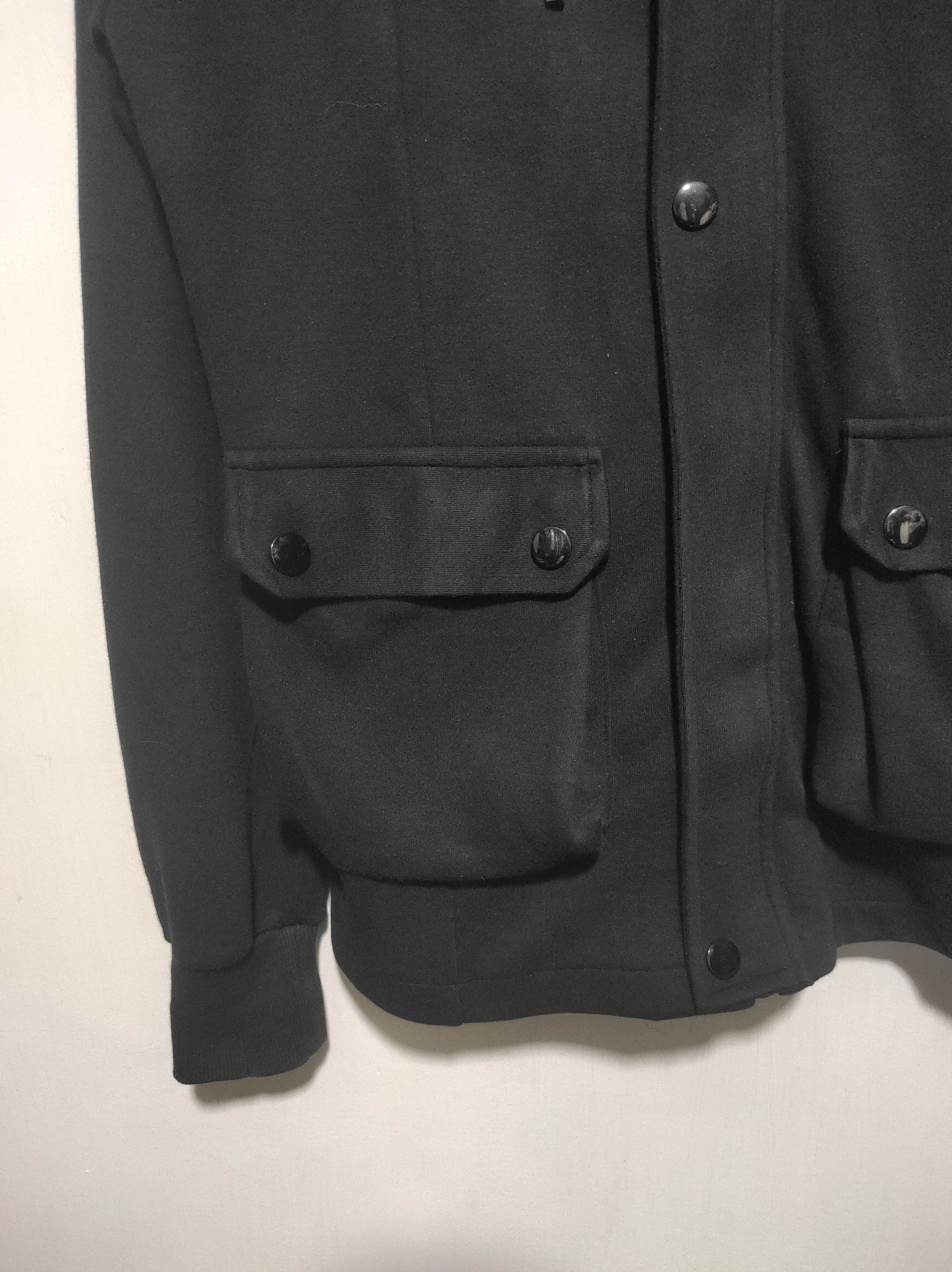 Hysteric Glamour Black Pocket Zip Fur Hoodie Parka LGB style Size US M / EU 48-50 / 2 - 5 Thumbnail