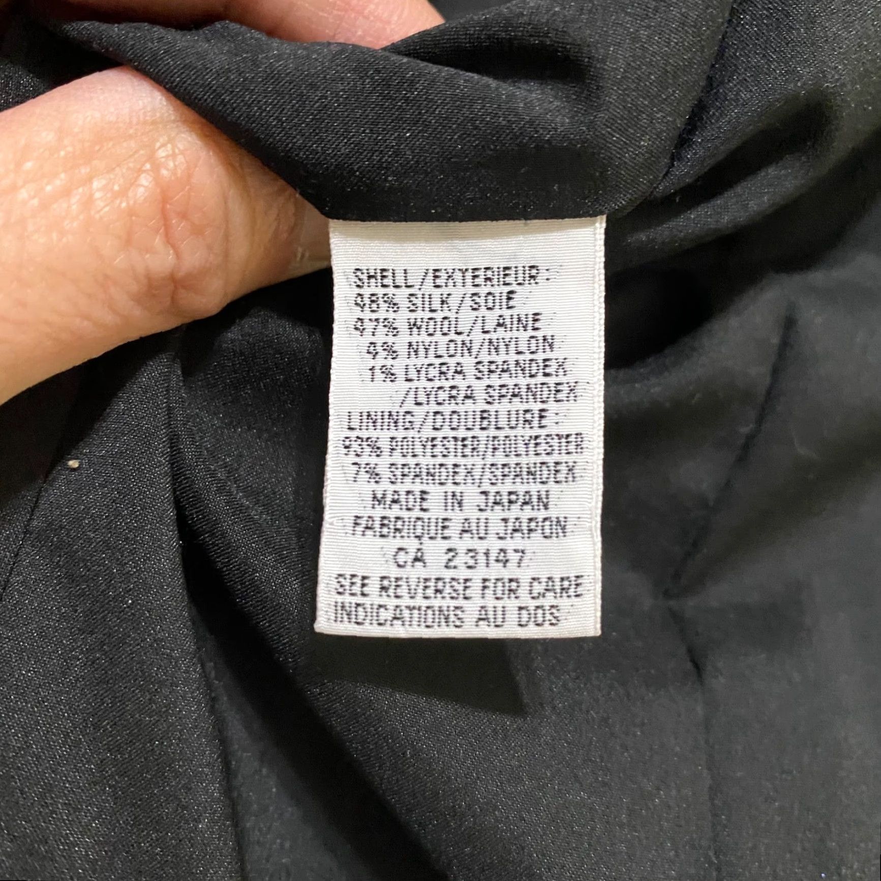 Talbots Talbots Blazer Jacket Gray Herringbone 8P Petite Wool Silk Lined Button-Up Women’s" Size M / US 6-8 / IT 42-44 - 3 Thumbnail