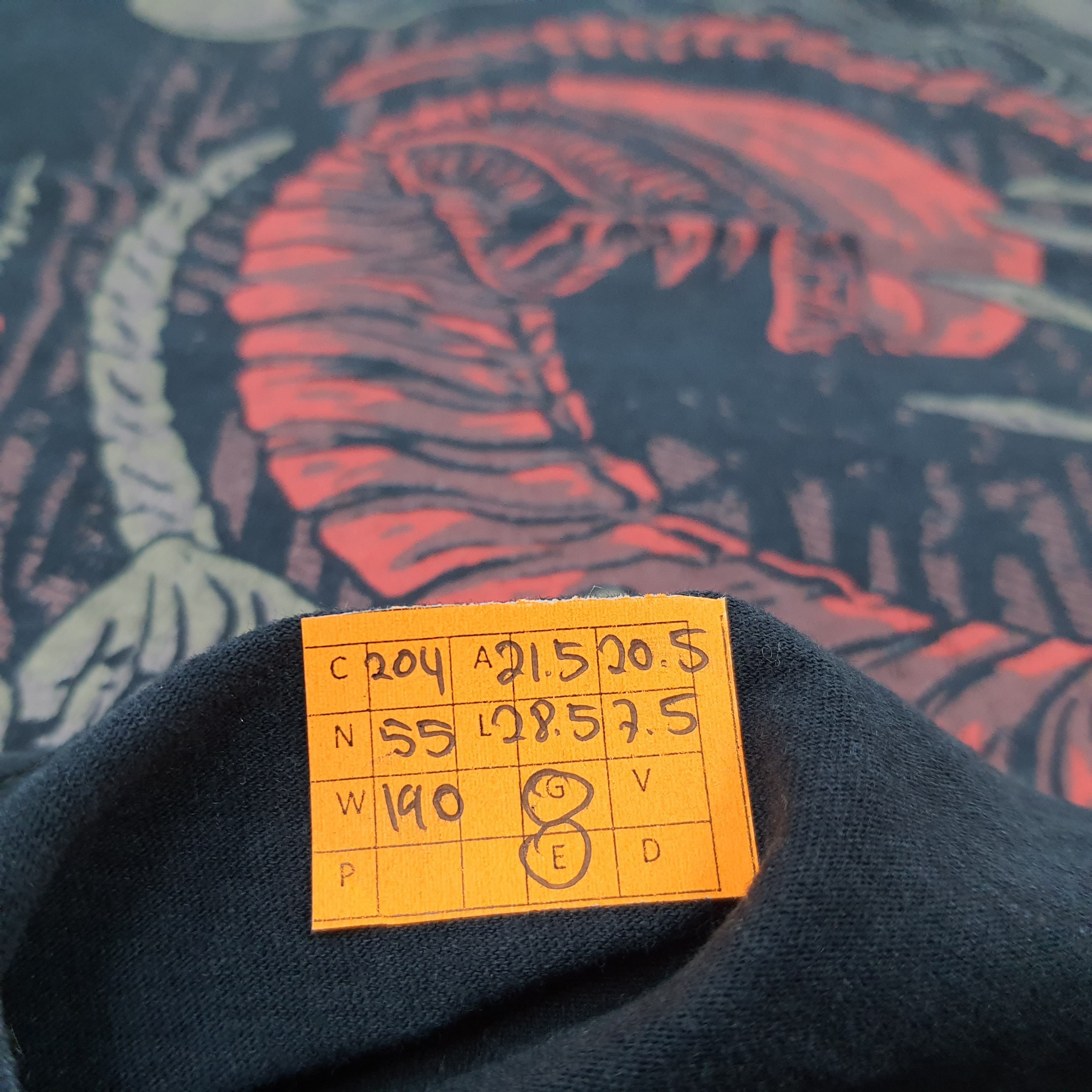 Vintage Vintage Alien American Movie Tshirt Size US L / EU 52-54 / 3 - 7 Thumbnail