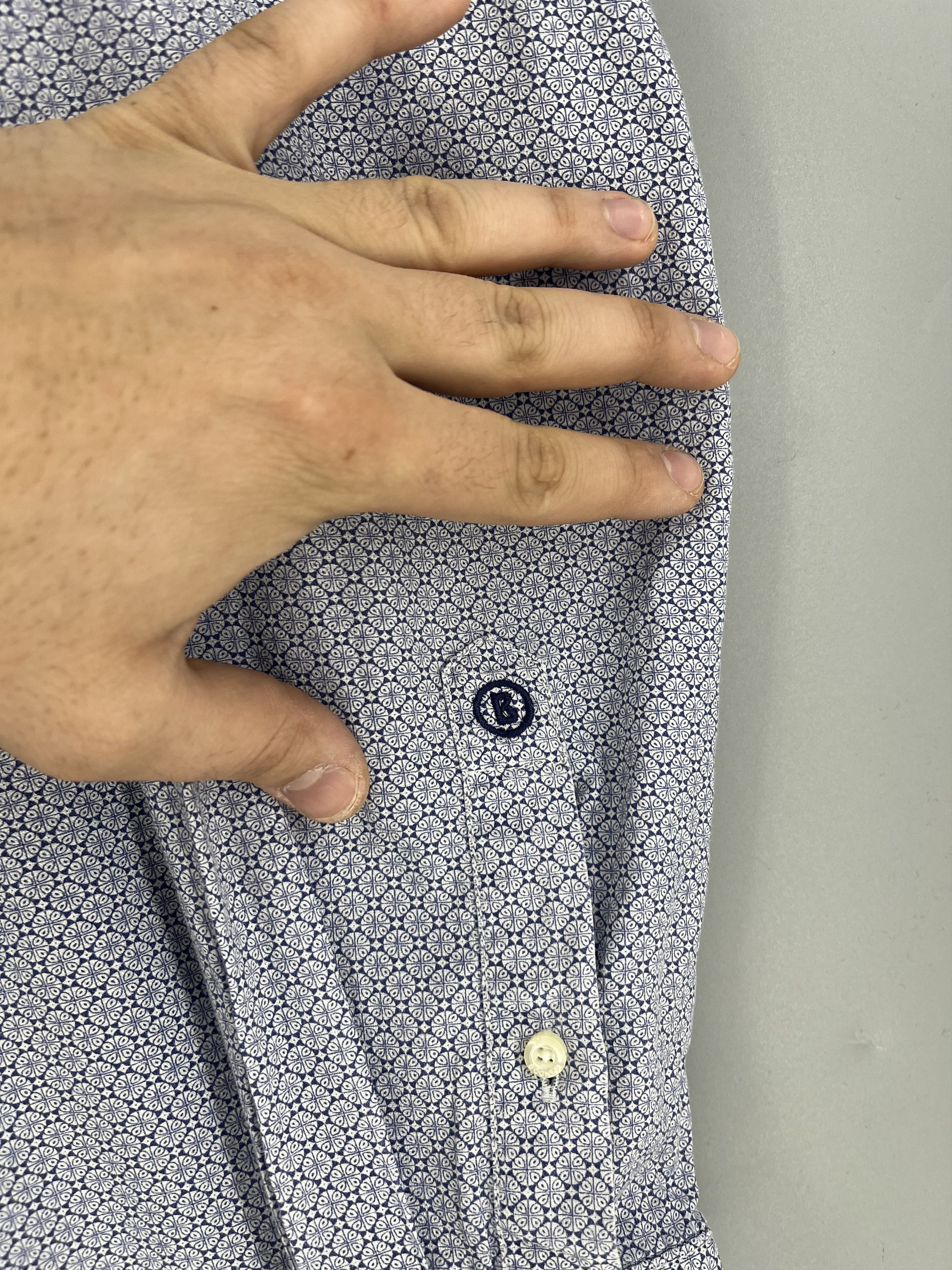 Bogner Bogner Checked Button-Up Shirt Blue Men’s L Size US L / EU 52-54 / 3 - 7 Thumbnail