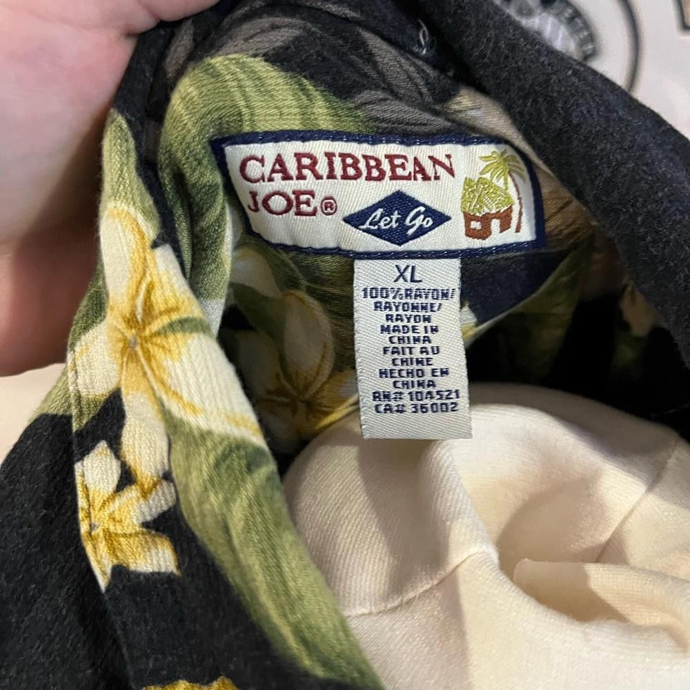 Designer Caribbean joe button up XL Size 44R - 4 Thumbnail