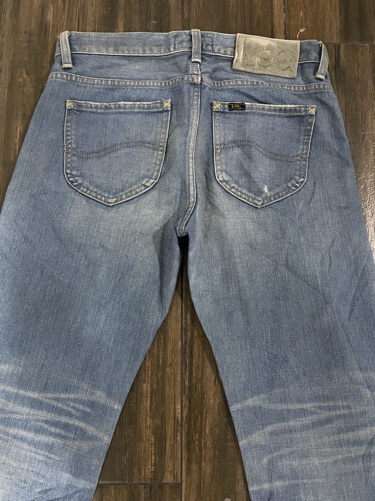 Lee Lady Lee Riders x Ford Mills Selvedge Jeans Retro Style Size 31" - 9 Thumbnail
