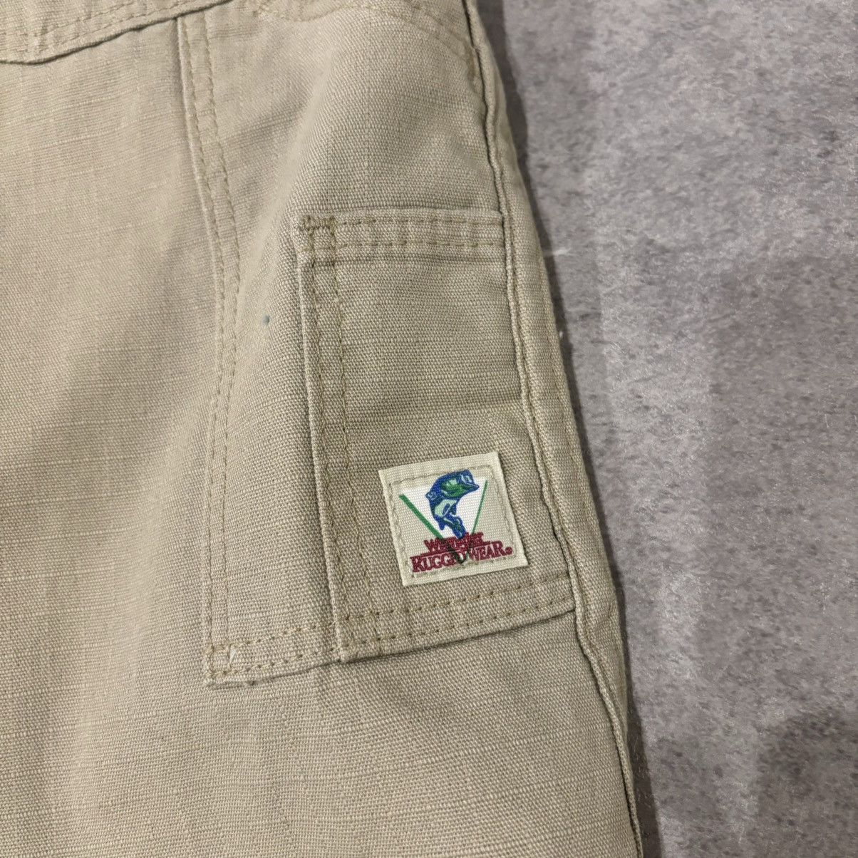 Wrangler Wrangler rugged wear khaki carpenter pants elastic waistband Size US 36 / EU 52 - 5 Thumbnail