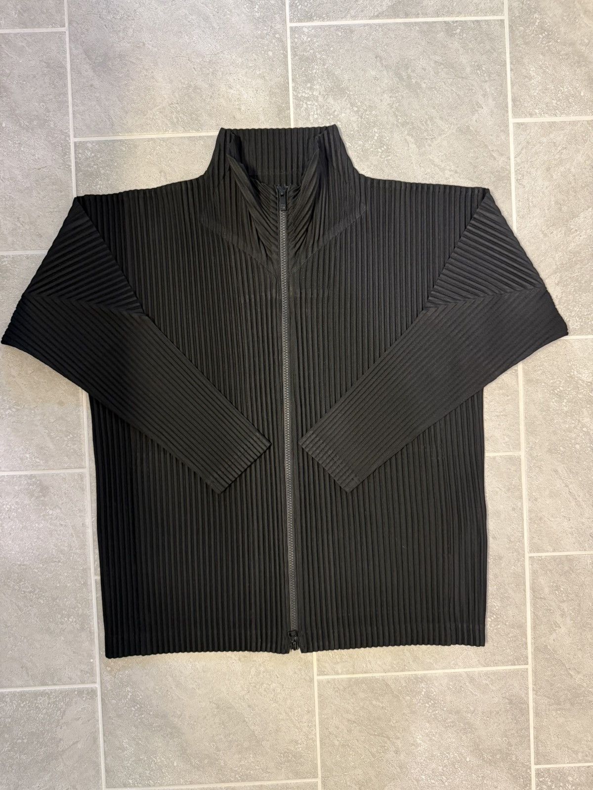 ISSEY MIYAKE ジップアップジャケット Issey Miyake Issey miyake homme plisse zip up jacket | Grailed