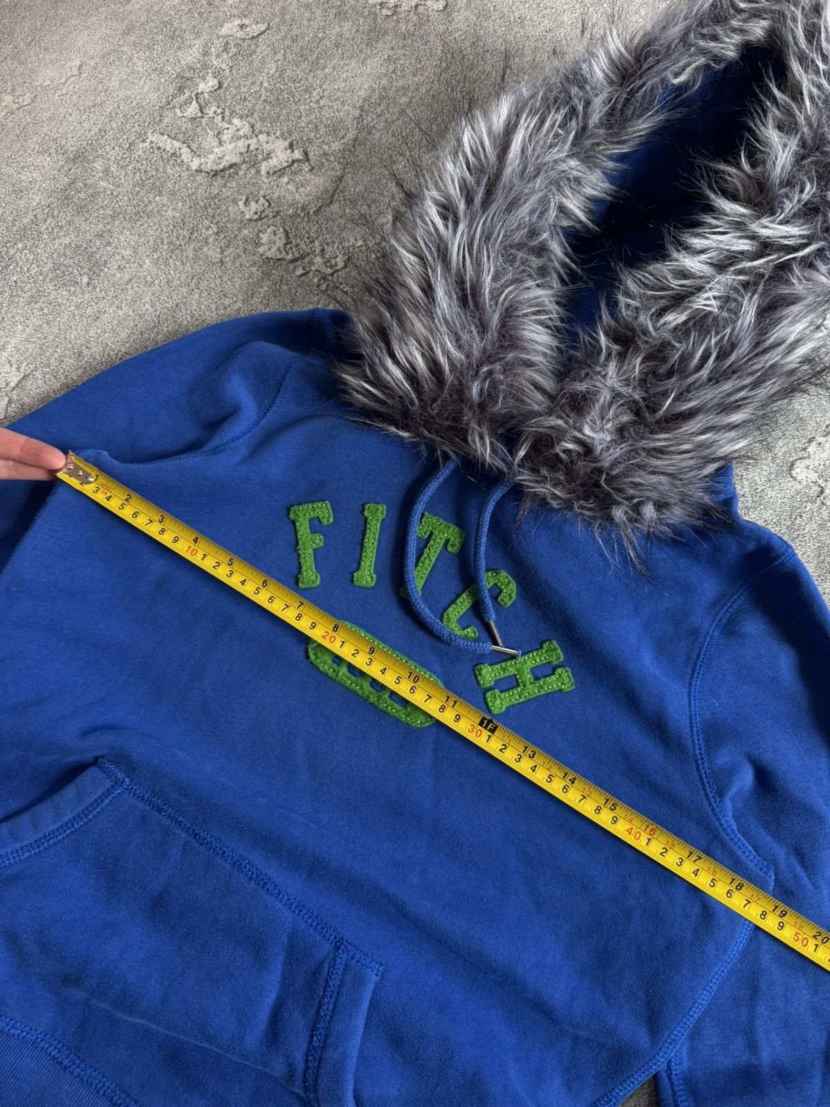 Abercrombie & Fitch Abercrombie & Fitch Y2K Fur Faux hoodie if six was nine LGB Size M / US 6-8 / IT 42-44 - 18 Thumbnail