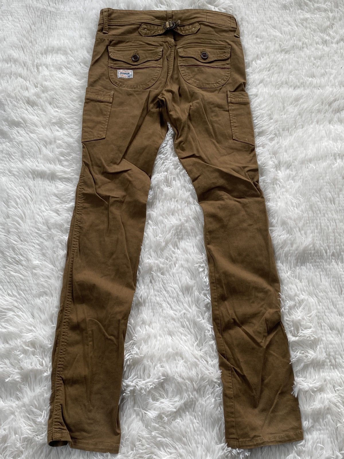 Japanese Brand 🔥OFFER🔥Betty Smith Skinny Cargo Pants Buckleback Japan Made Size 27" / US 4 / IT 40 - 8 Thumbnail