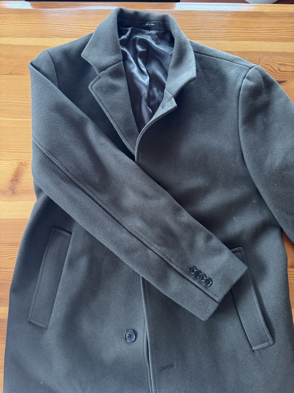 Club Monaco Club Monaco Wool Dress Coat Size US M / EU 48-50 / 2 - 2 Thumbnail