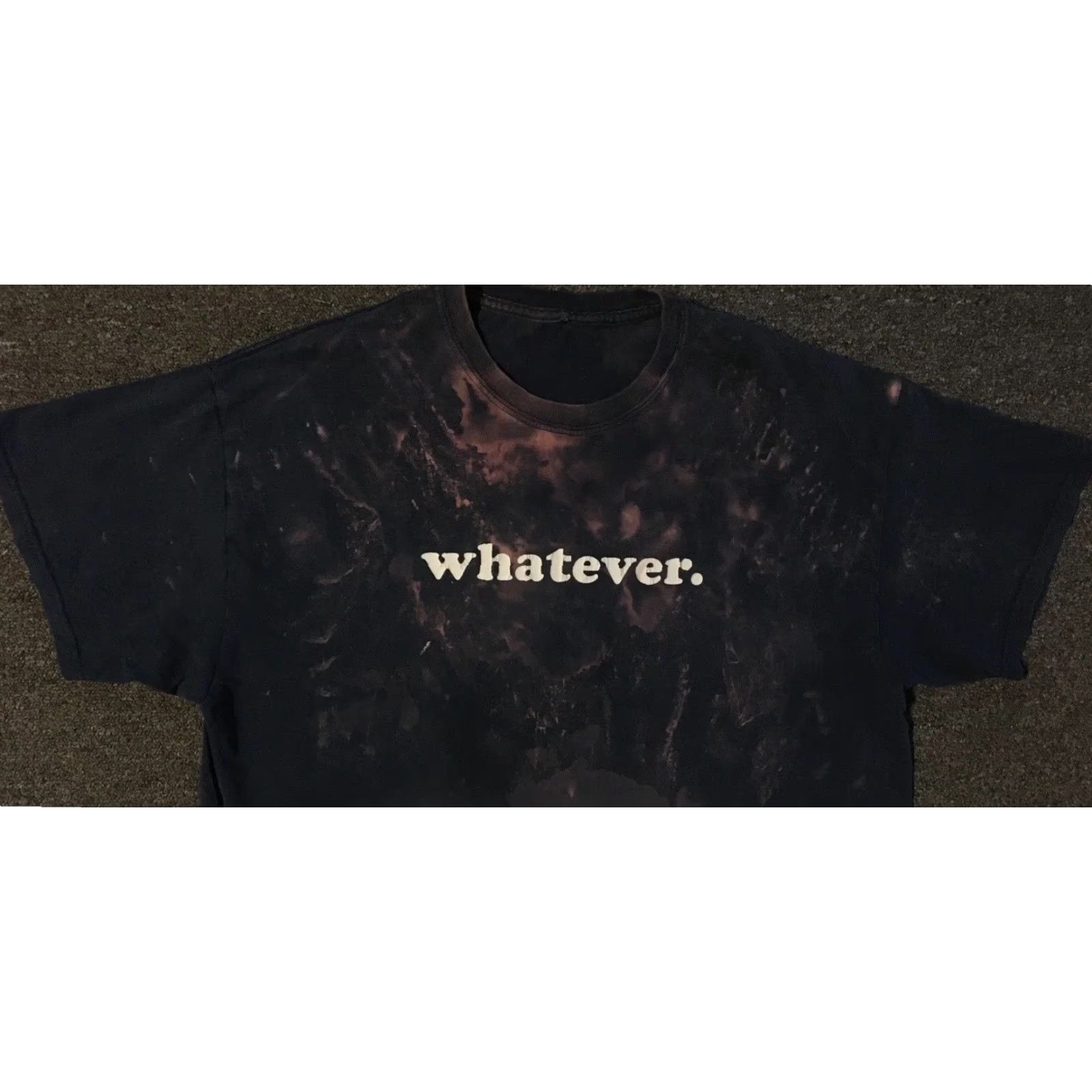 Thrasher VINTAGE Whatever Thrashed Faded Shirt XL Distressed Blue 80s 90s Grunge Humor Sarcasm Funny Saying Band Bar Beer Punk Retro Rock Built by Distressed? Size US XL / EU 56 / 4 - 5 Thumbnail