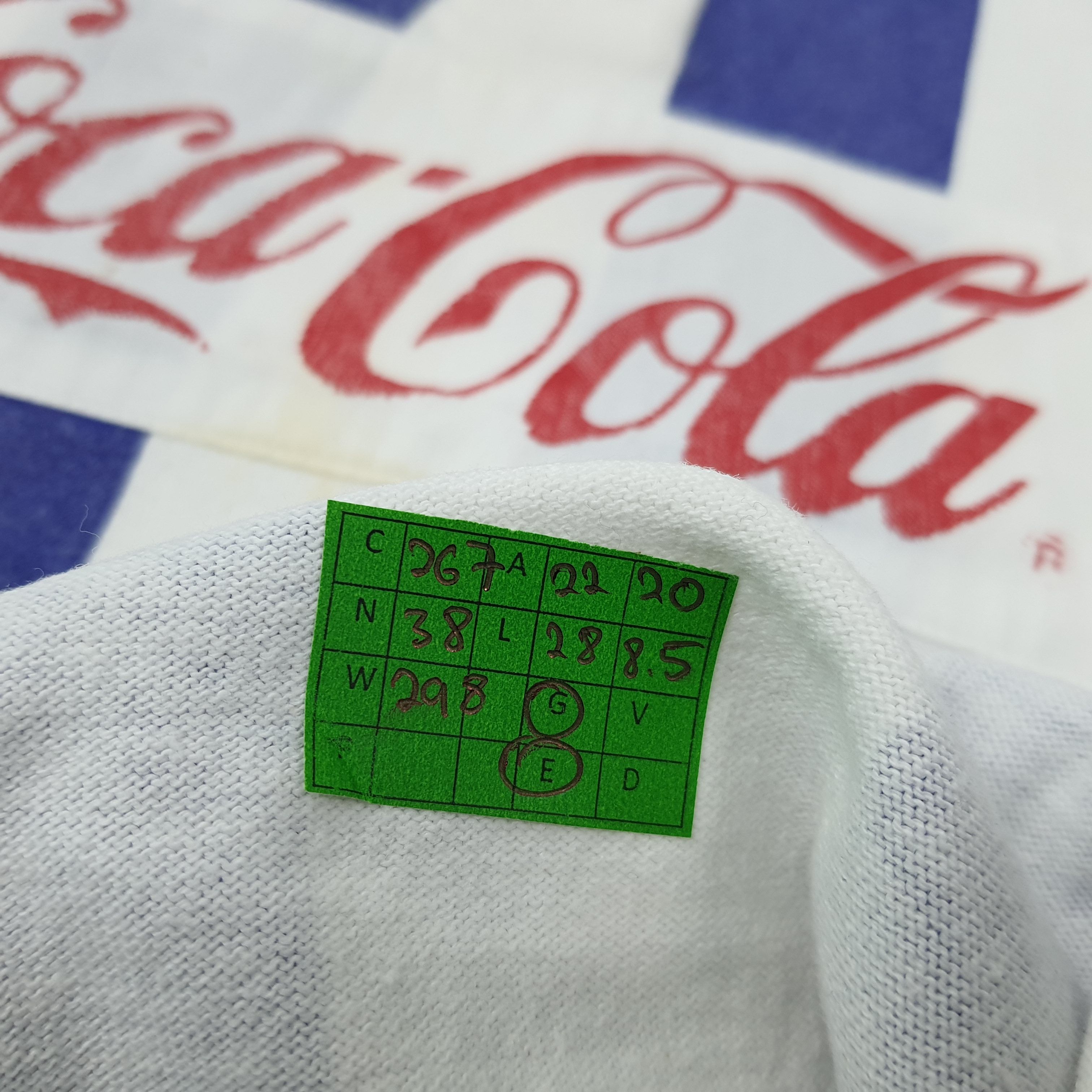 Coca Cola Vintage Coca Cola Striped Polo Shirt C267N38 Size US L / EU 52-54 / 3 - 8 Thumbnail