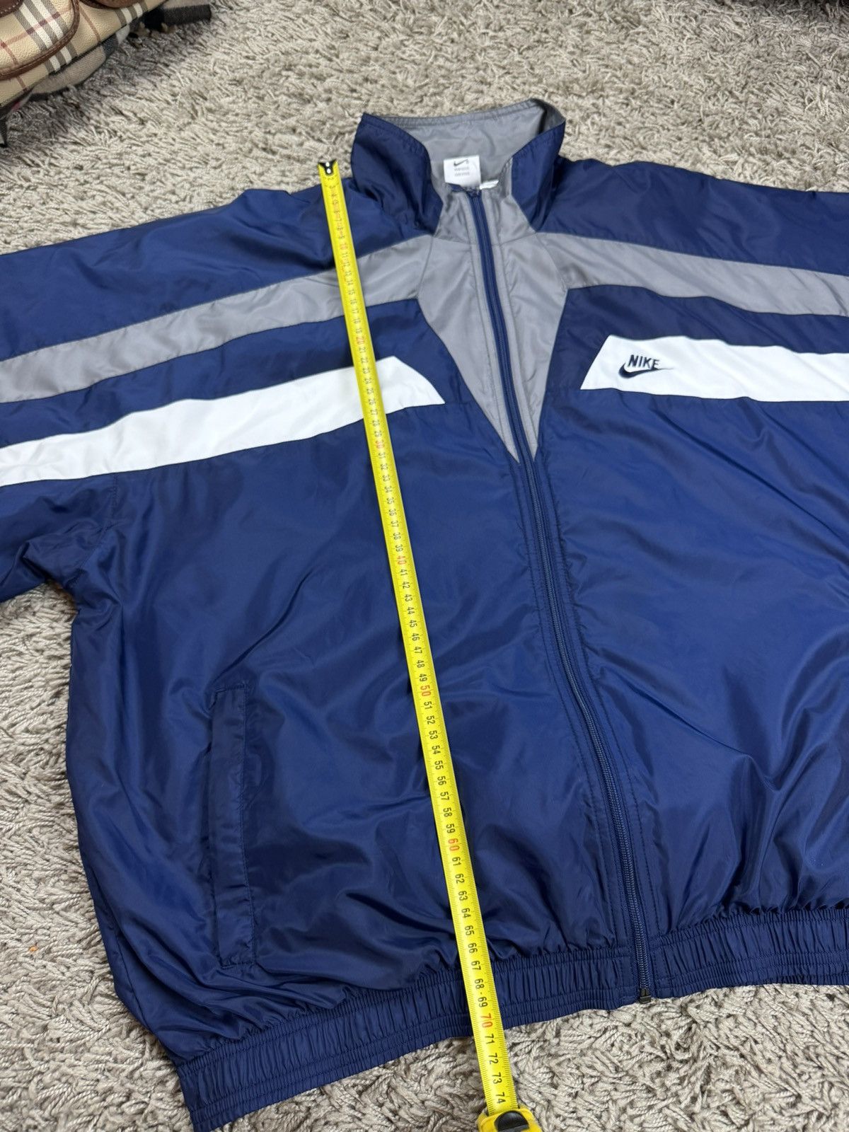 Nike × Vintage Vintage nylon jacket Nike original casual sportswear item Size US XL / EU 56 / 4 - 5 Thumbnail