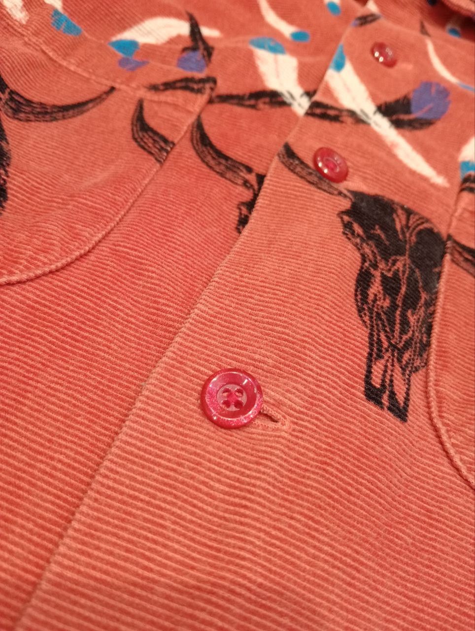 Toyo Enterprises INDIAN by TOYO ENTERPRISES NATIVE AMERICAN CORDUROY SHIRT Size US L / EU 52-54 / 3 - 7 Thumbnail
