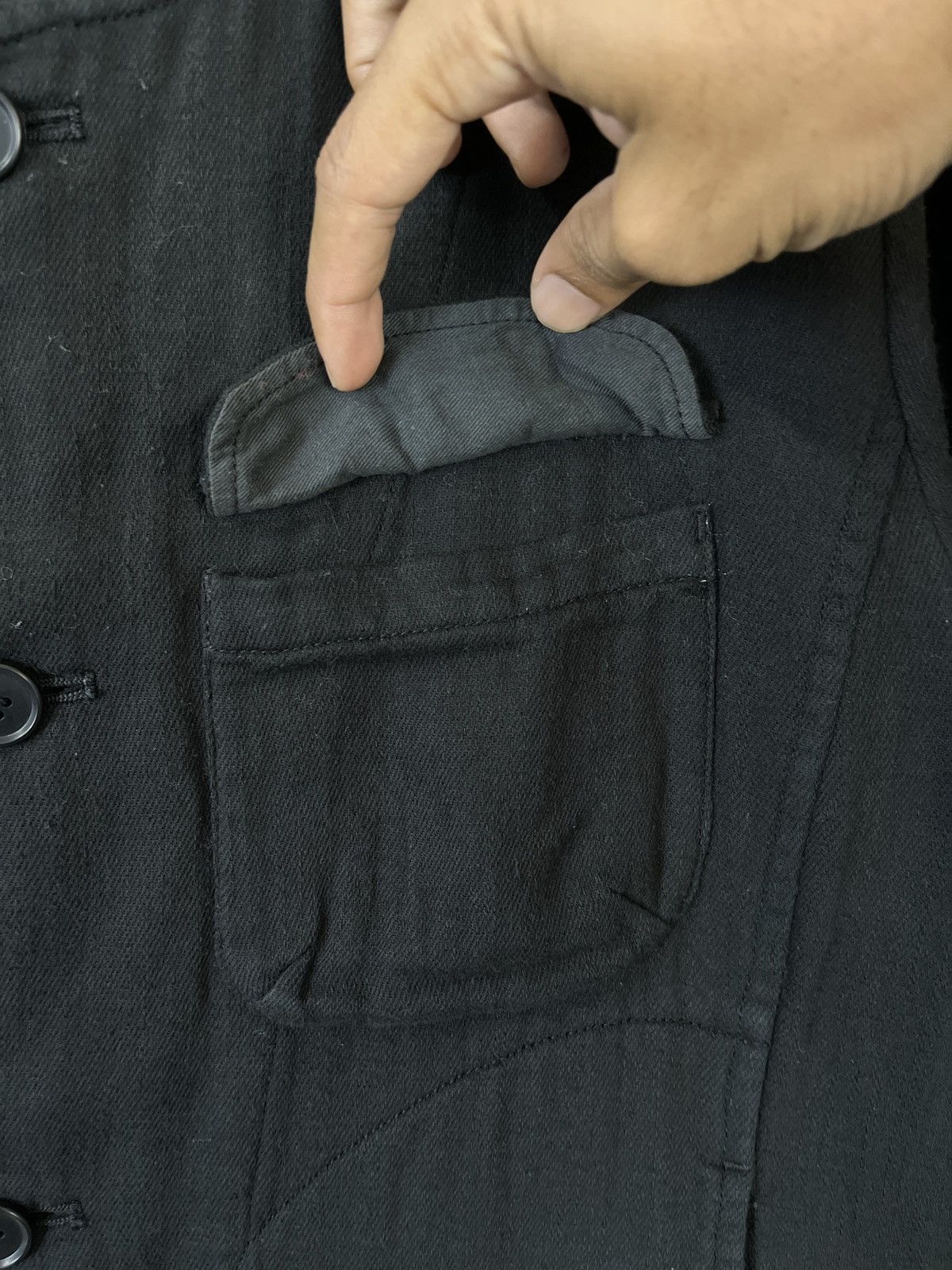Designer × Issey Miyake × Vintage 1Mile Plantation by Issey Miyake Cotton 5 Pockets Jacket Size US S / EU 44-46 / 1 - 8 Thumbnail