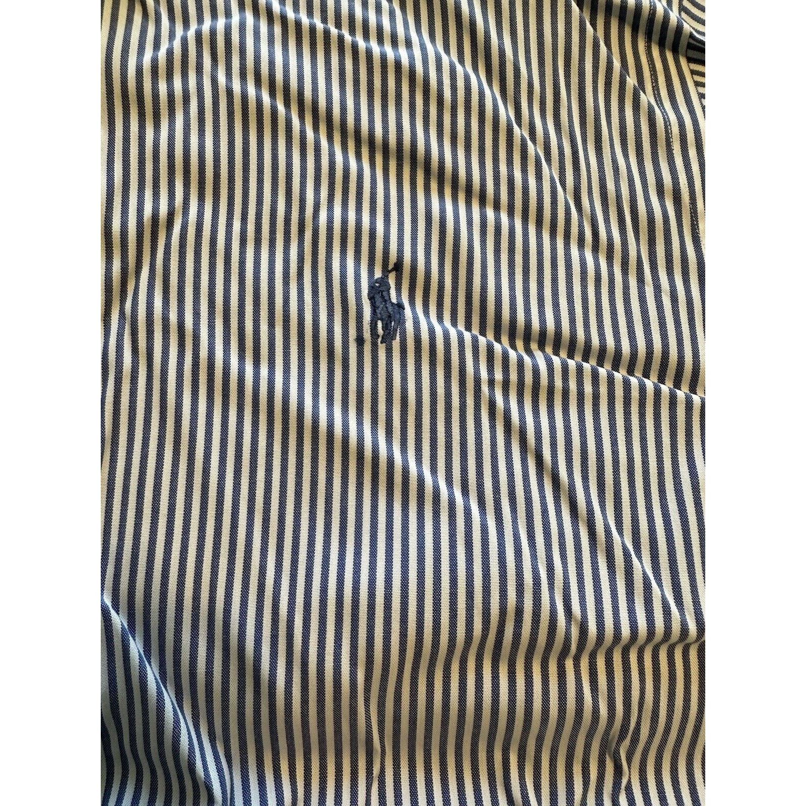 Ralph Lauren Ralph Lauren Classic Blue/White Striped Pony Button Shirt Size US XL / EU 56 / 4 - 3 Thumbnail