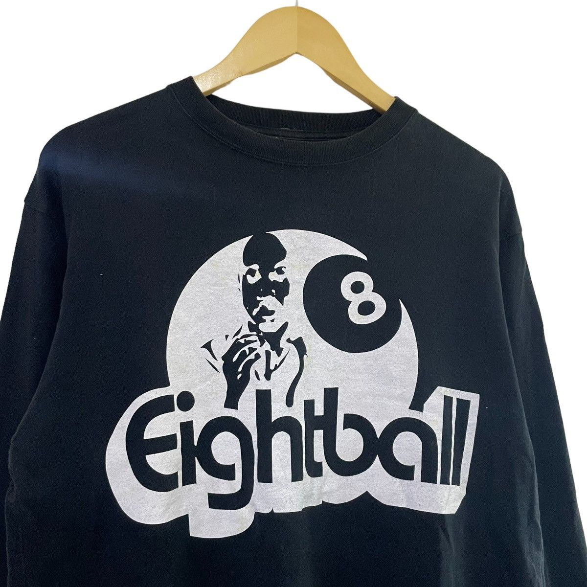 Vintage Promo Band EightBall Longsleeve Black