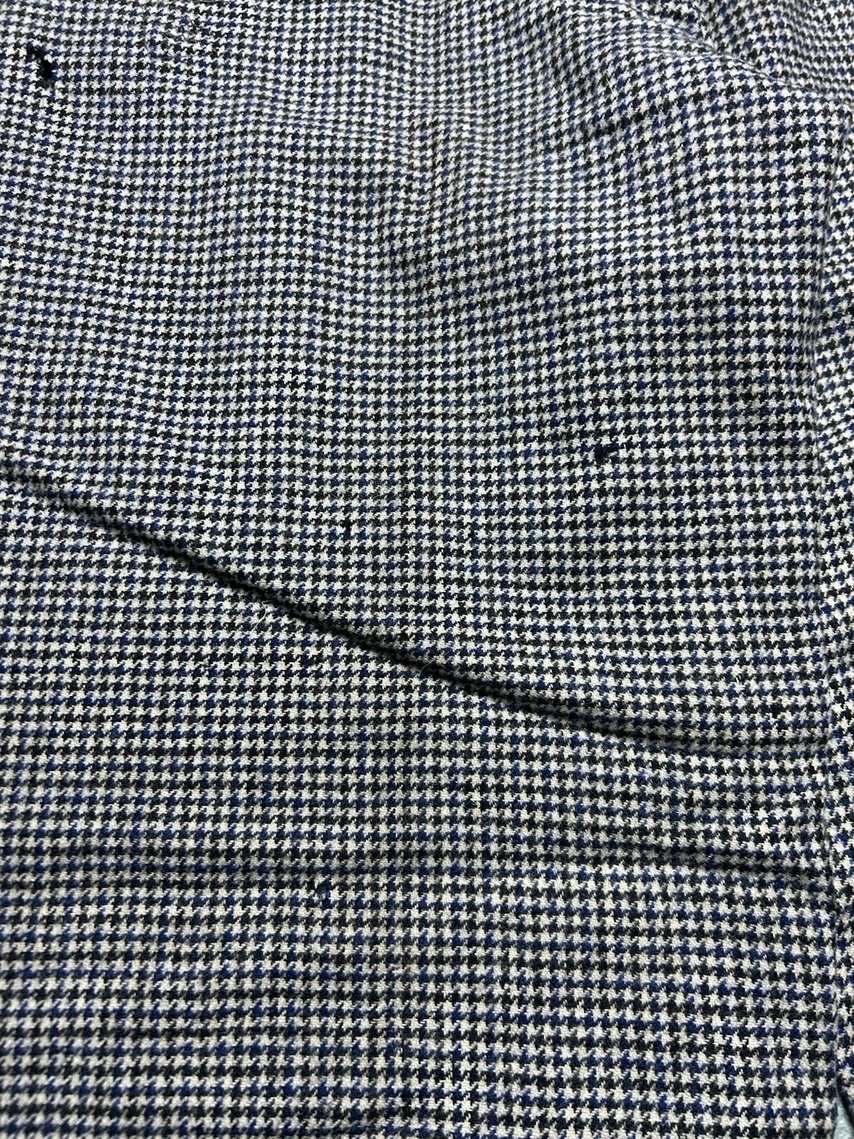 Vintage 1940s drop loop slacks wool pants Campus houndstooth FLAW 29 Size US 29 - 16 Thumbnail