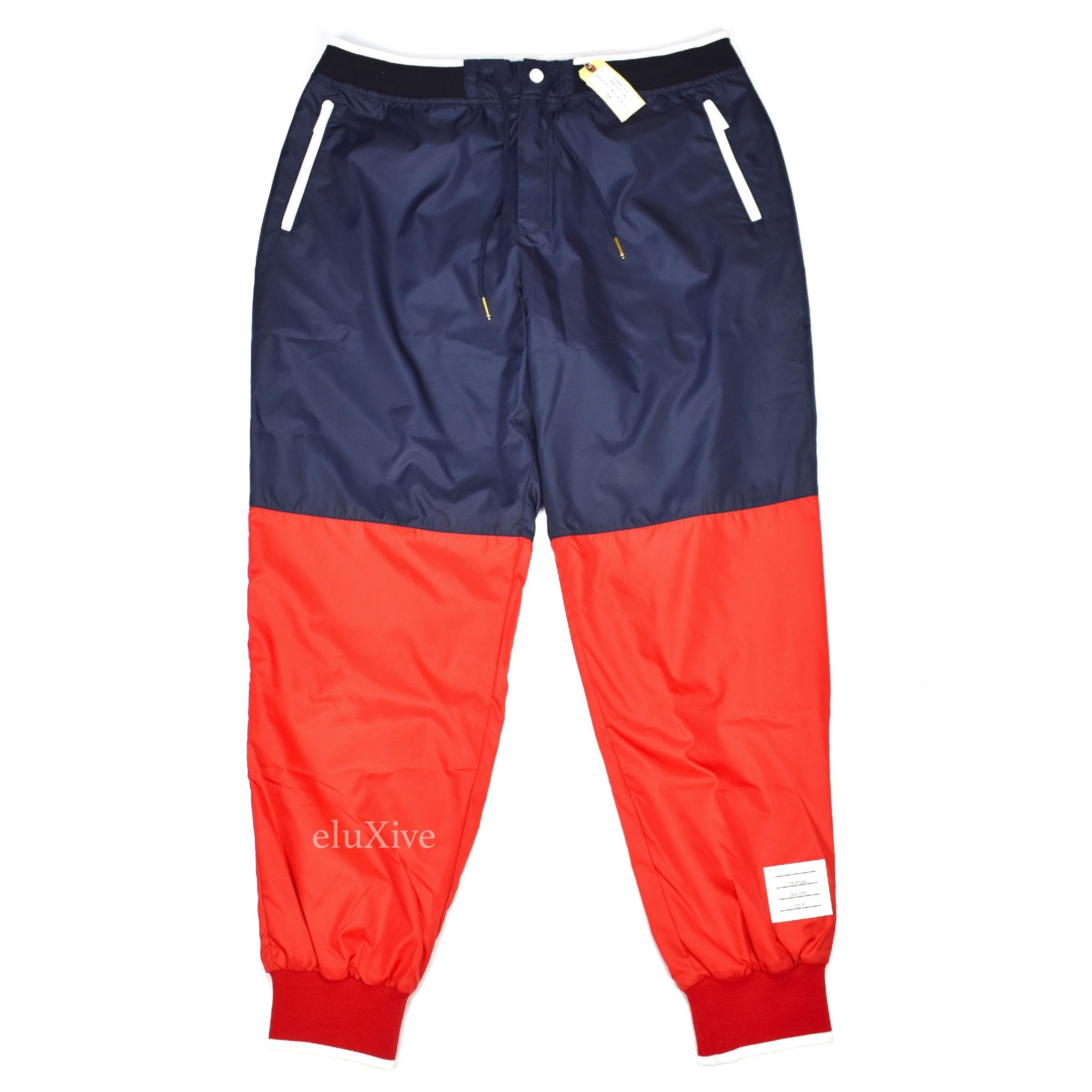 Thom Browne Color Blocked Nylon Track Pants NWT Size US 34 / EU 50 - 1 Preview