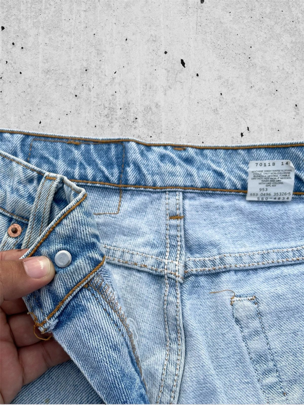 Jean × Levi's 🔥 Levi's 560 Rusty Distressed Denim W32🔥 Size US 32 / EU 48 - 8 Thumbnail