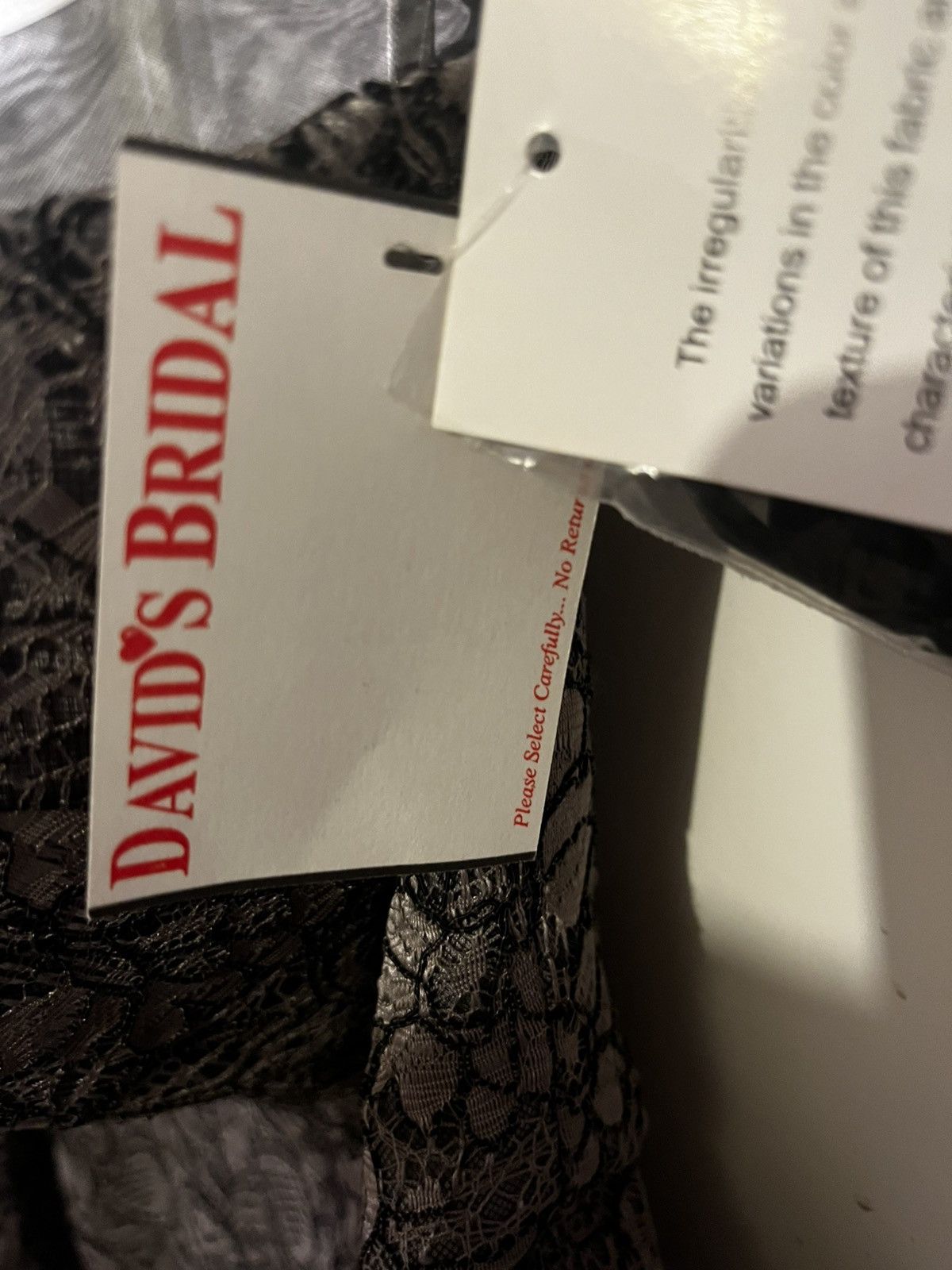 Other Davids Bridal NWT formal dress Size L / US 10 / IT 46 - 4 Thumbnail