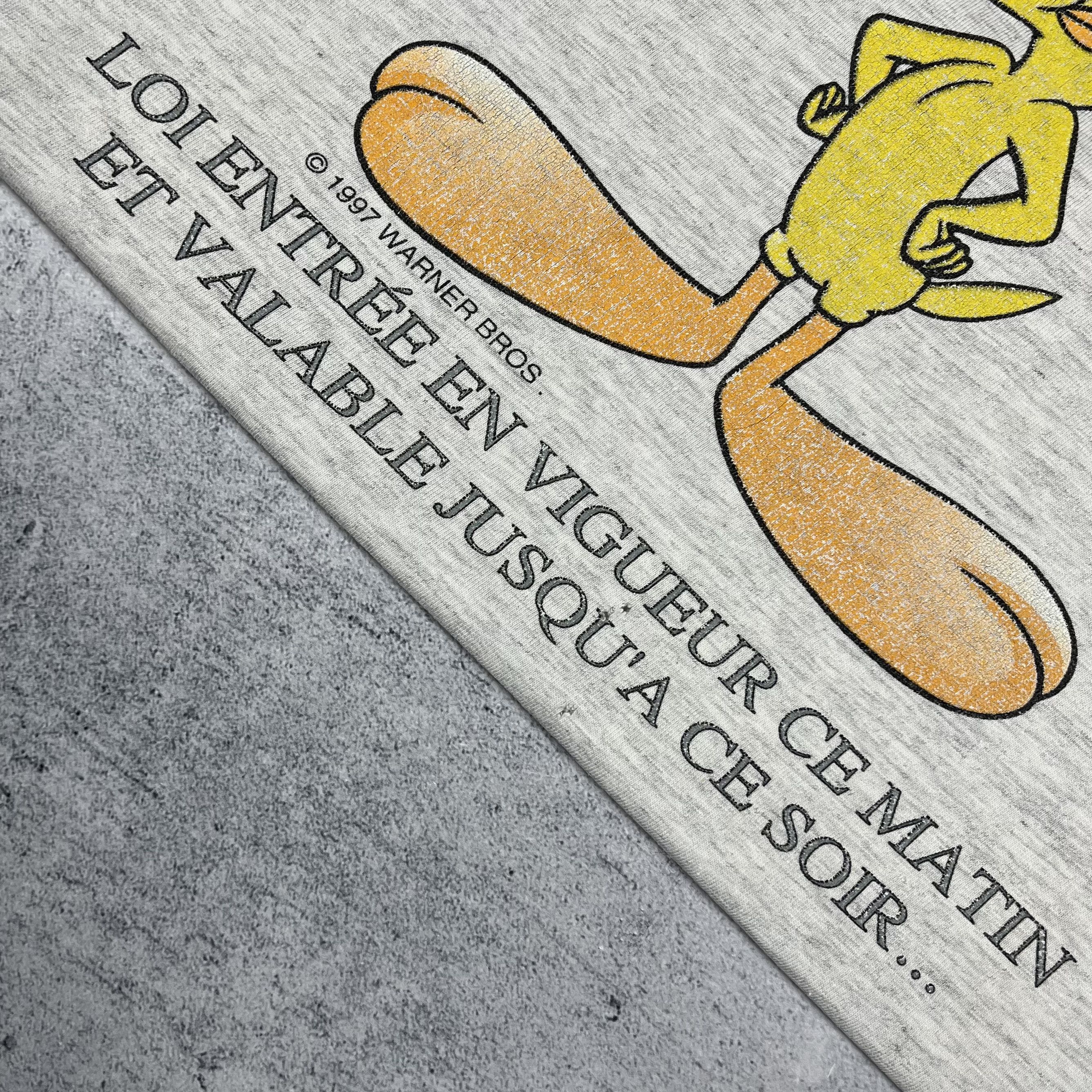 Vintage Vintage Tweety Warner Bros. Cartoon T Shirt 1997 Size US M / EU 48-50 / 2 - 10 Thumbnail