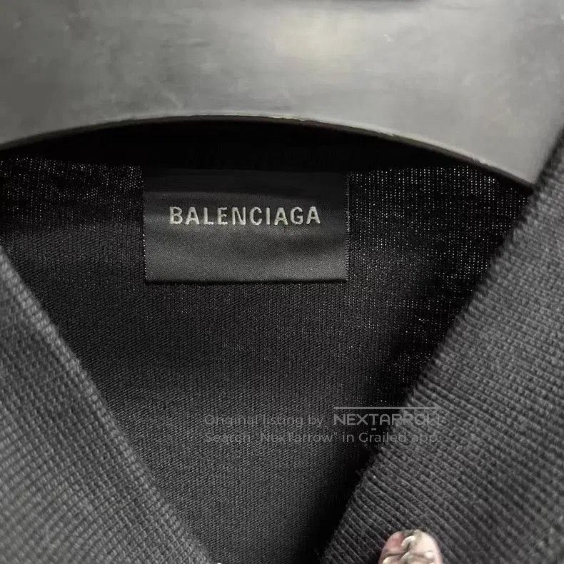 Balenciaga Balenciaga Black Reversed Logo T-shirt. Size US S / EU 44-46 / 1 - 3 Thumbnail