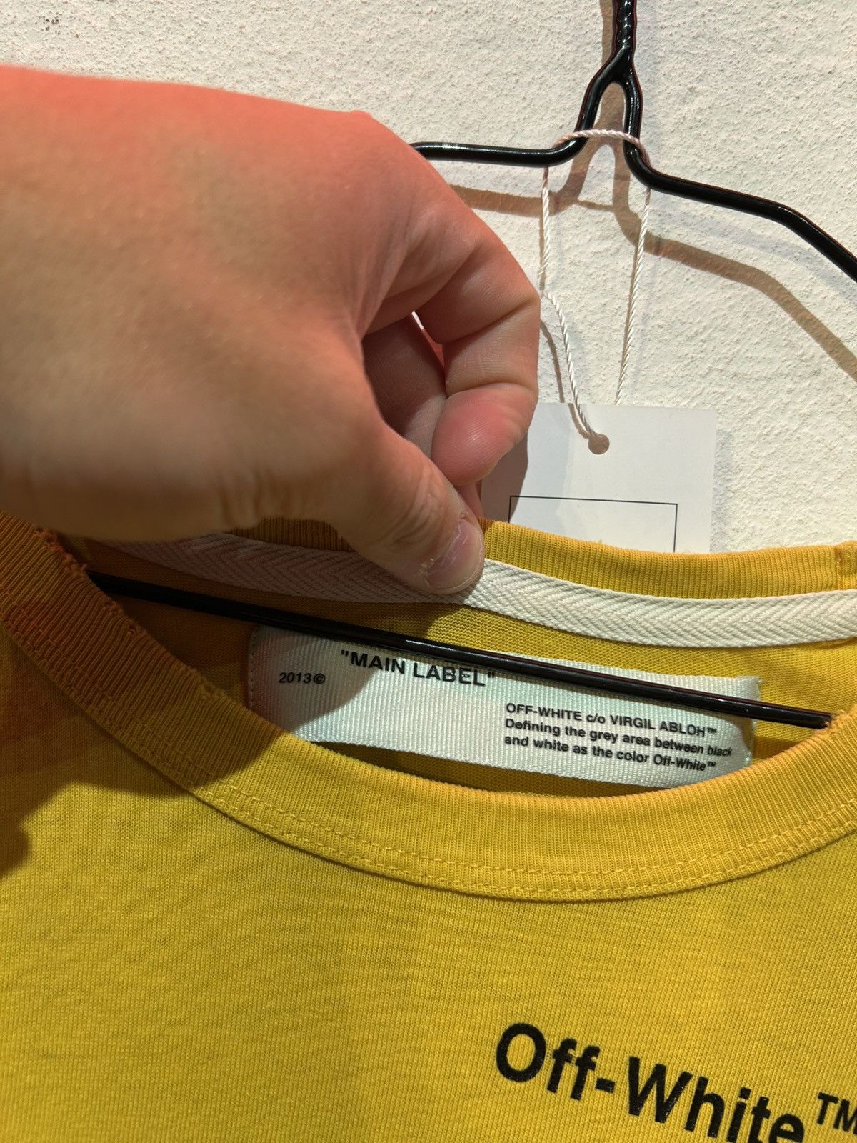 Champion × Off-White Off-White 2013 T-shirt Italian Market Size US XL / EU 56 / 4 - 7 Thumbnail