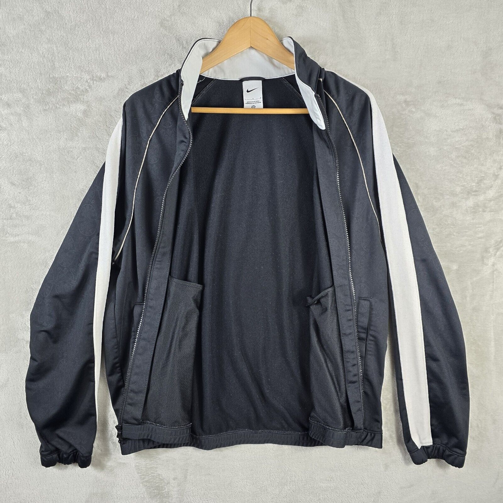 Nike Nike Giannis Track Jacket Large Basketball Black Paisley Size US L / EU 52-54 / 3 - 6 Thumbnail