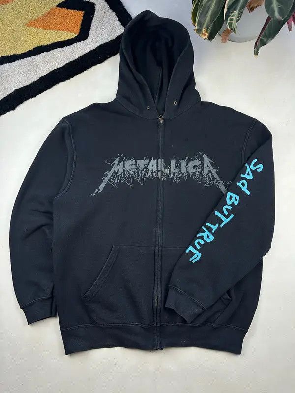 Band Tees Seiko x Eri Metallica Hoodie Vintage Size US L / EU 52-54 / 3 - 5 Thumbnail