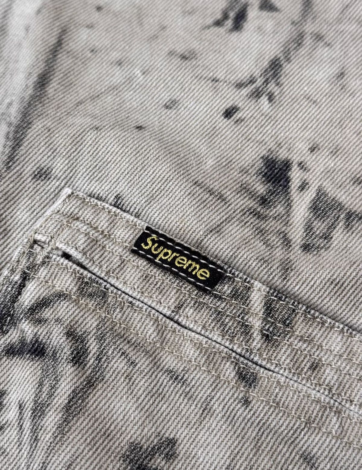 Supreme Supreme is love denim trucker work Jacket Size US L / EU 52-54 / 3 - 4 Thumbnail
