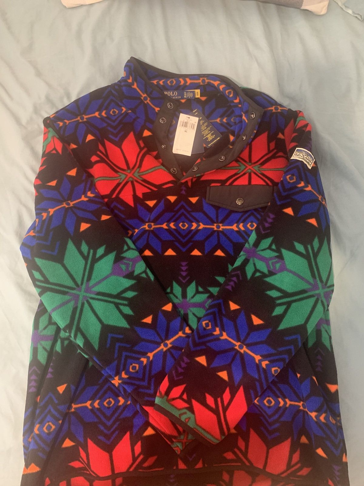 Polo Ralph Lauren Polo Ralph Lauren Fleece Pullover Sweatshirt Size US XL / EU 56 / 4 - 15 Thumbnail