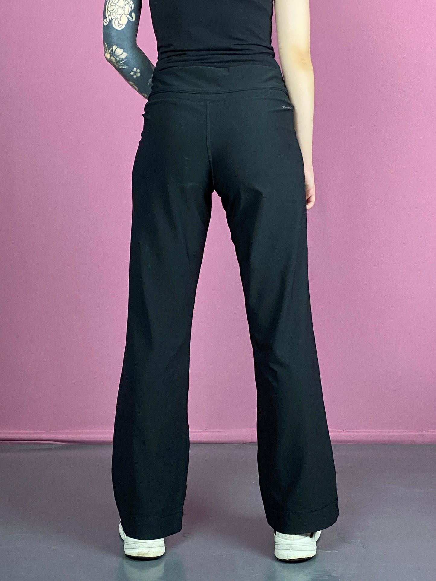 Nike × Vintage Nike Vintage Women's High Waist Flare Leggings - L Size 28" / US 6 / IT 42 - 3 Thumbnail