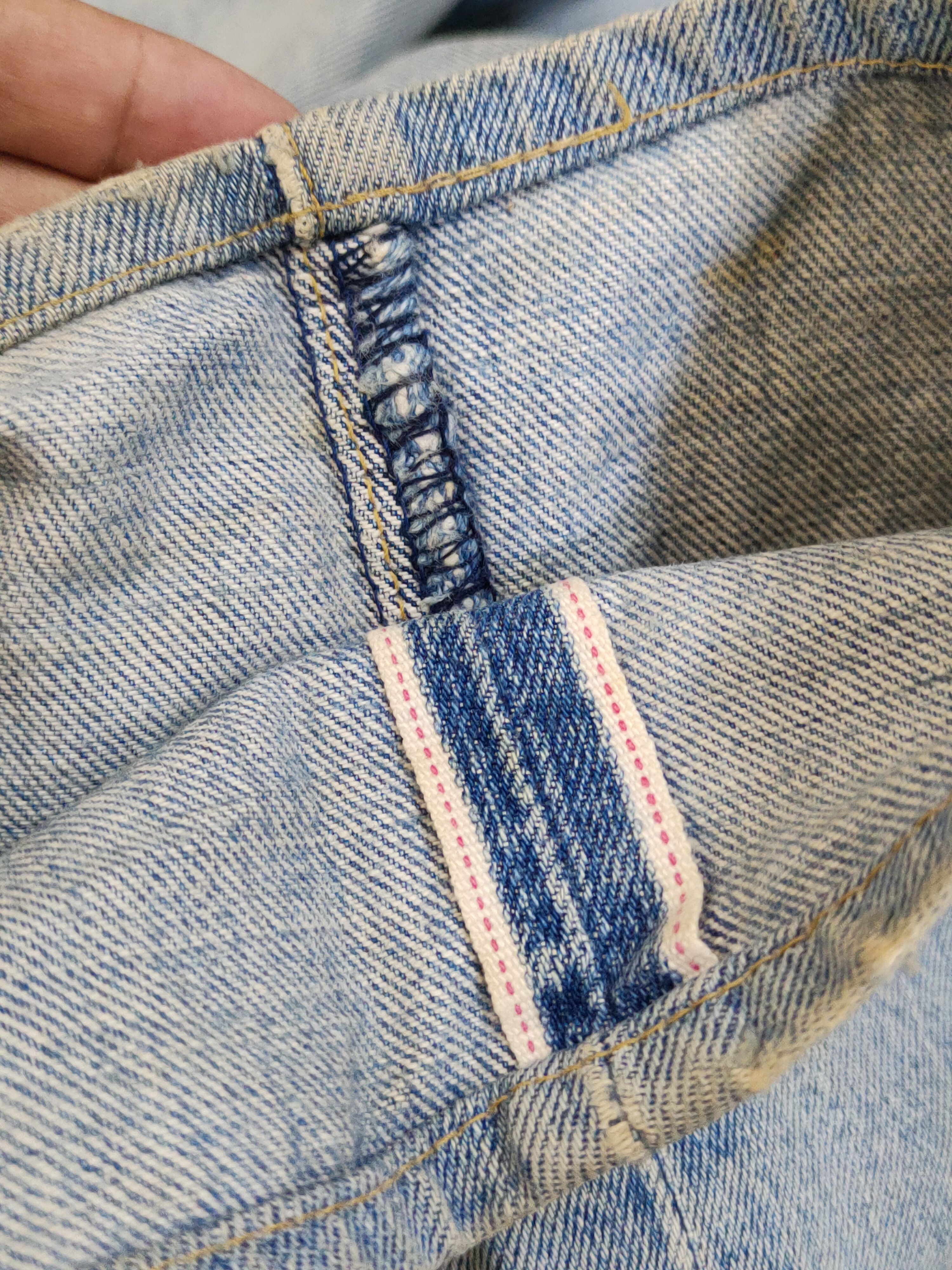 Levi's Levi's vintage selvedge faded Distressed Ripped denim #W1490 Size US 32 / EU 48 - 15 Thumbnail