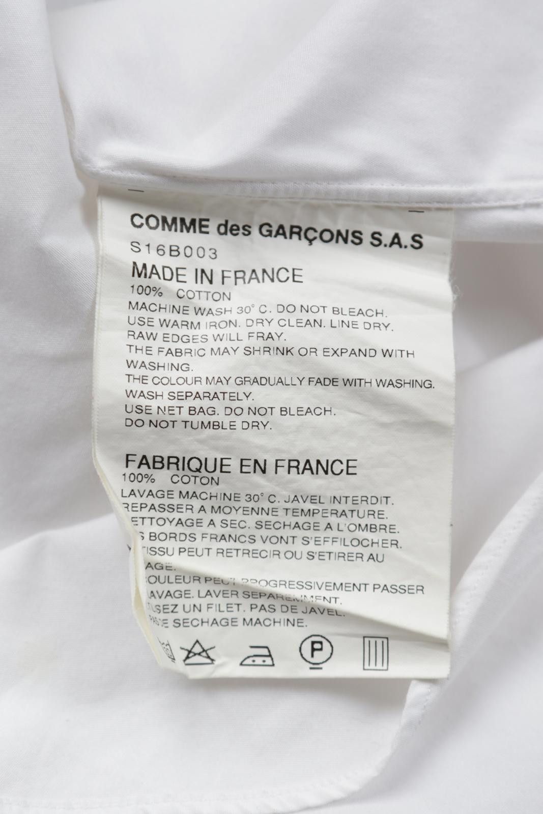 Comme des Garcons 00's Comme des Garçons Plaid Patch Long Sleeve Button-Up Size ONE SIZE - 5 Thumbnail