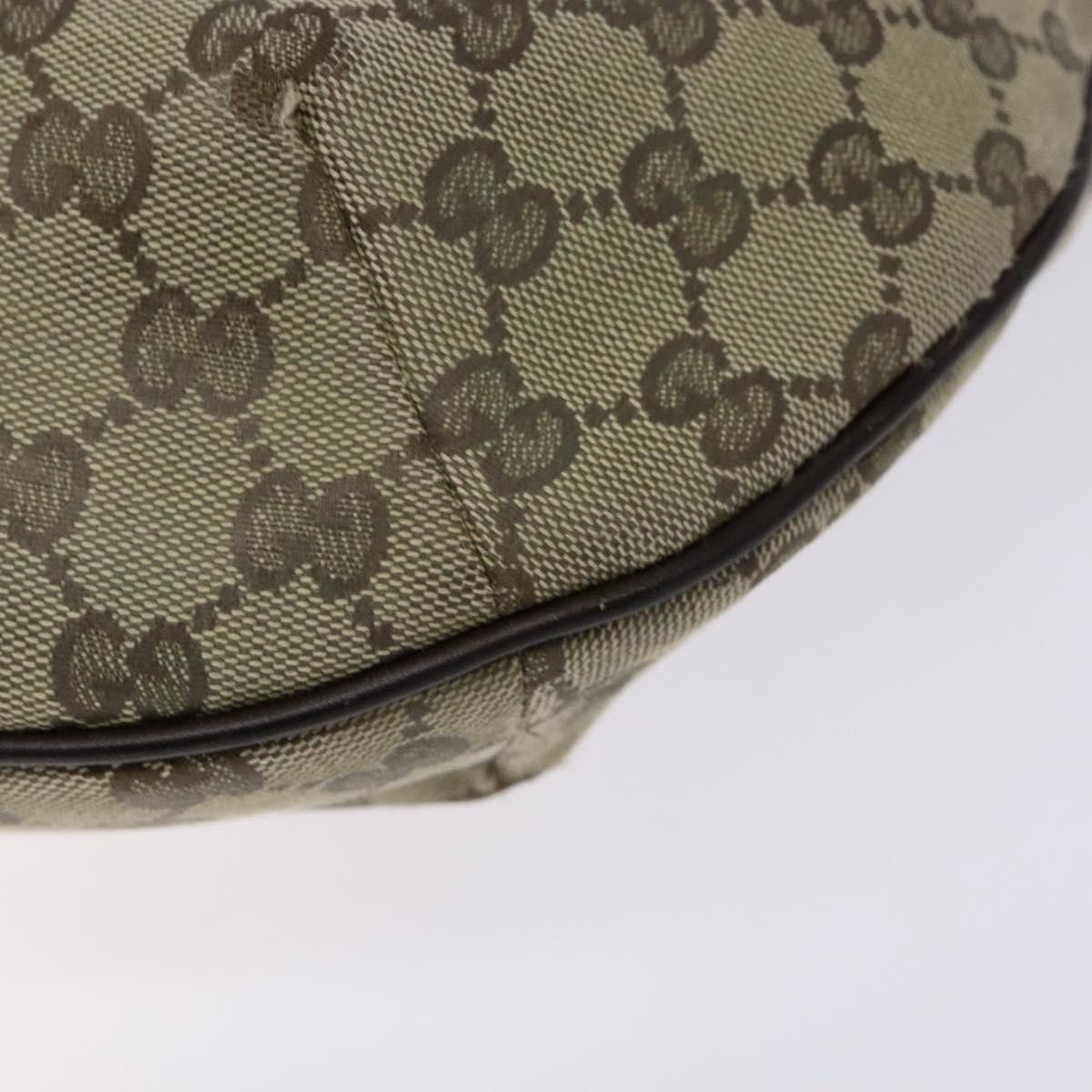 Gucci GUCCI GG Canvas Shoulder Bag Beige Gold Size ONE SIZE - 10 Thumbnail