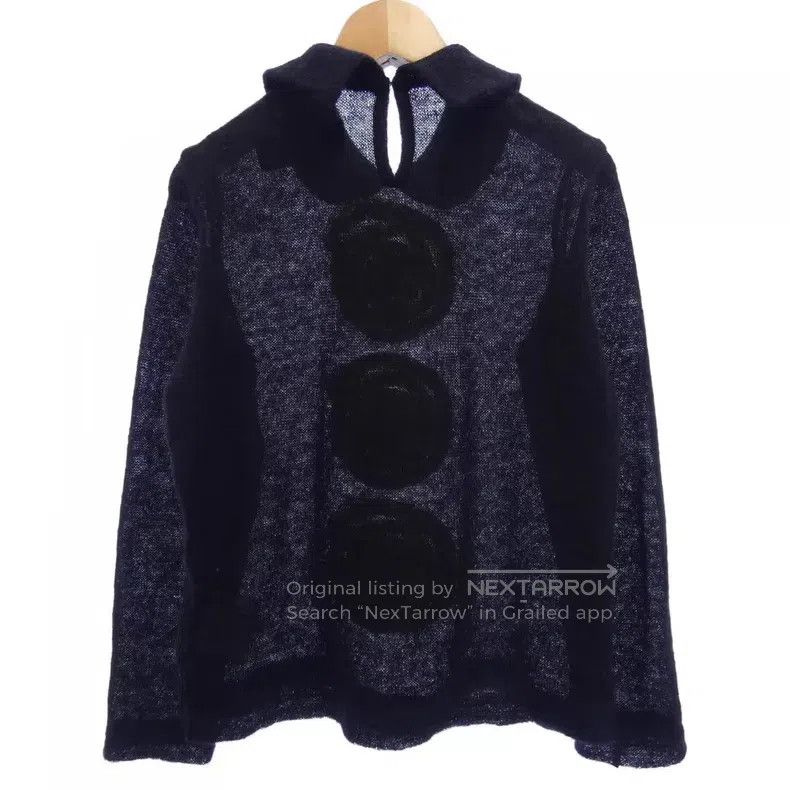 Comme des Garcons Comme des Garcons Round Collar Floral Knit Size S / US 4 / IT 40 - 3 Thumbnail
