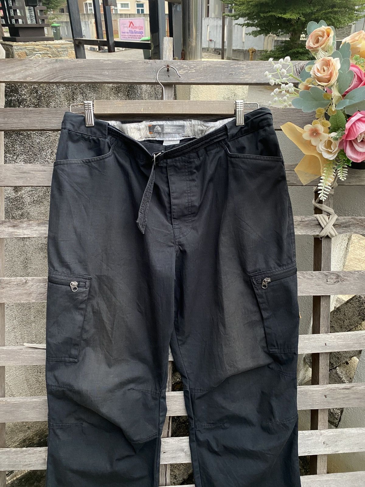 Nike 🔥 Steals 🔥 Vintage Y2K Nike ACG Cargo Pants Size US 38 / EU 54 - 3 Thumbnail