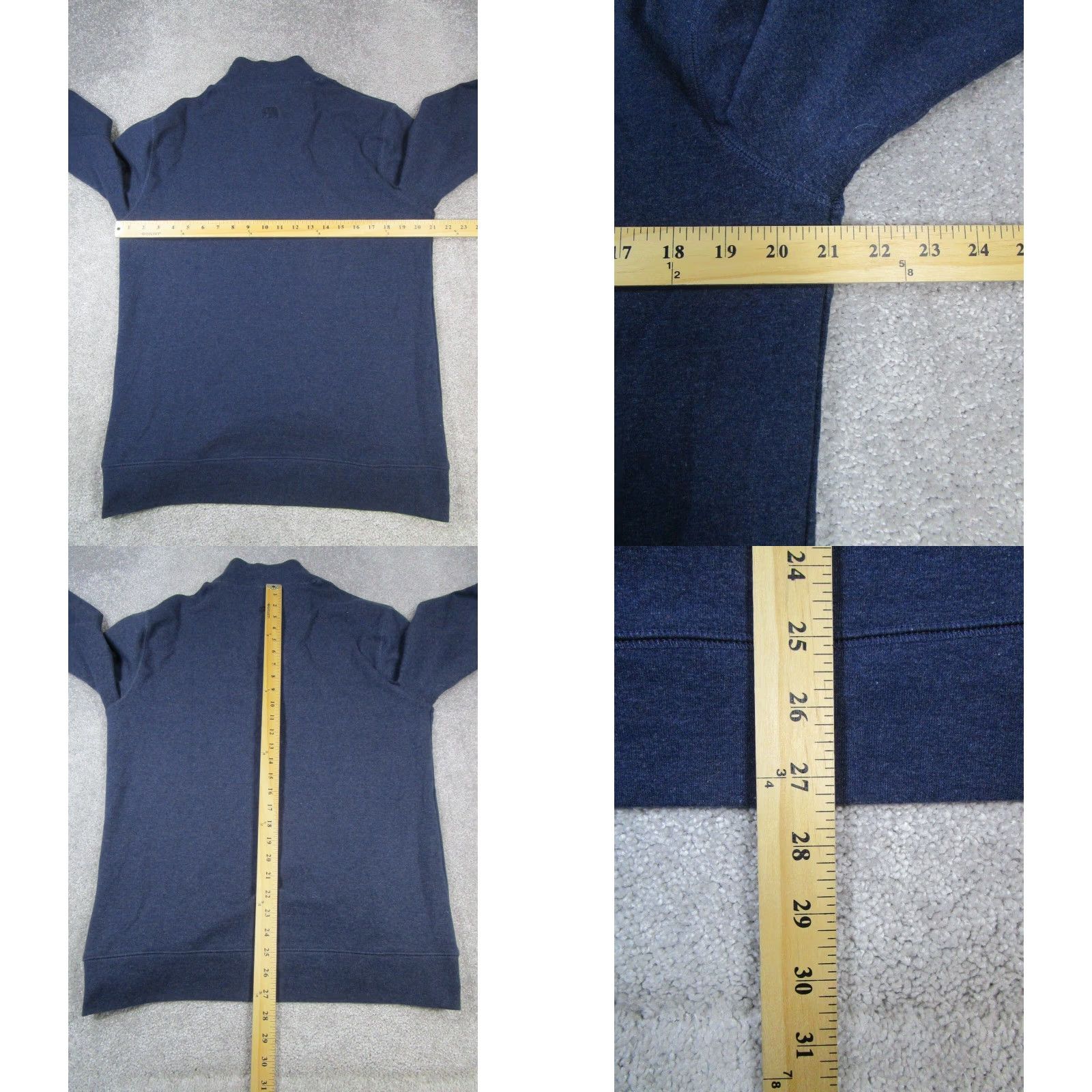 Vintage VINTAGE The Normal Brand Sweater Mens Large Blue Cotton Blend Henley Mock Neck Knit Shirt L Mens Size US L / EU 52-54 / 3 - 8 Thumbnail