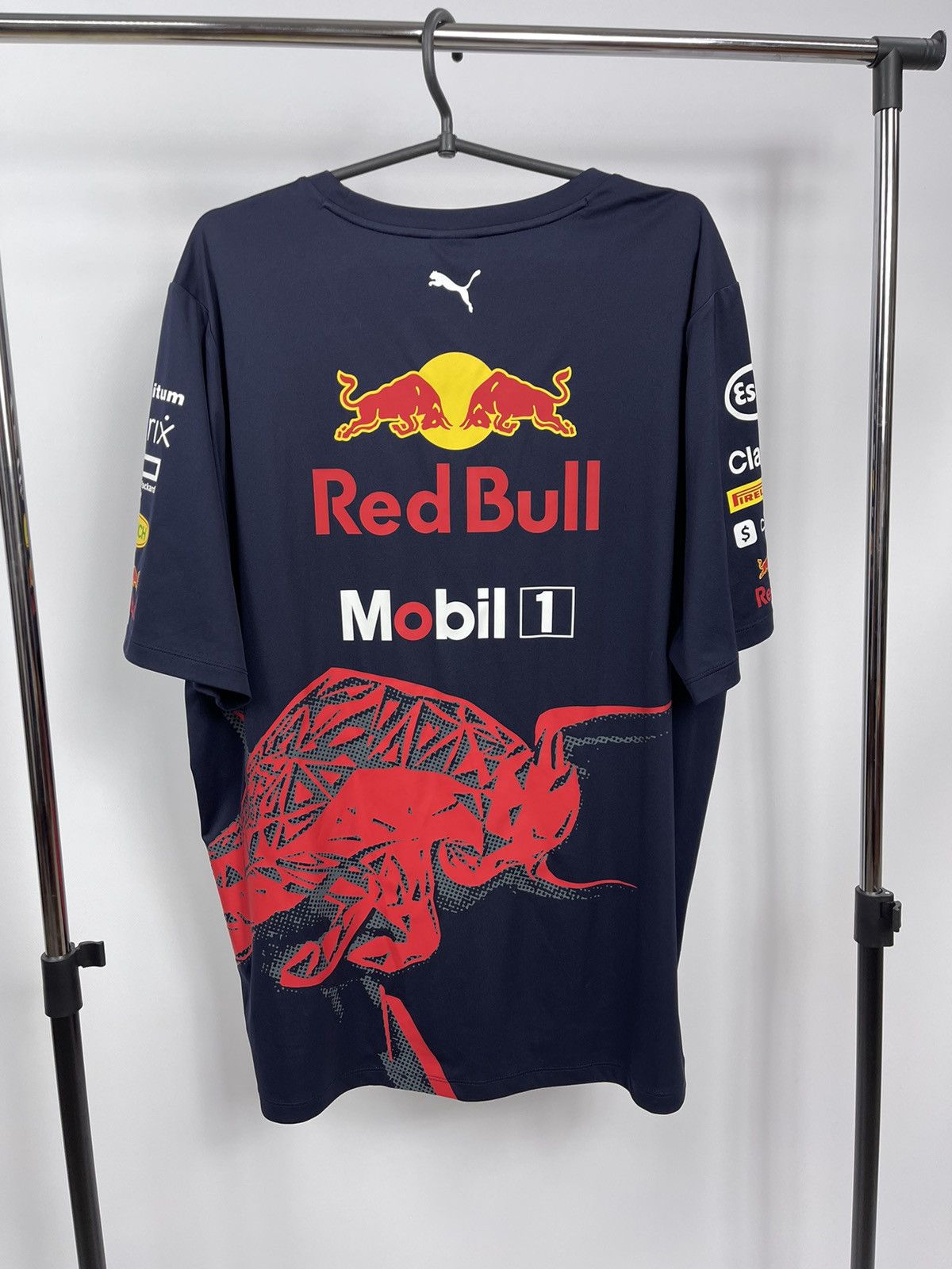 Puma Red Bull Puma Size XL Blue 2021 Moto Racing Formula 1 Size US XL / EU 56 / 4 - 1 Thumbnail