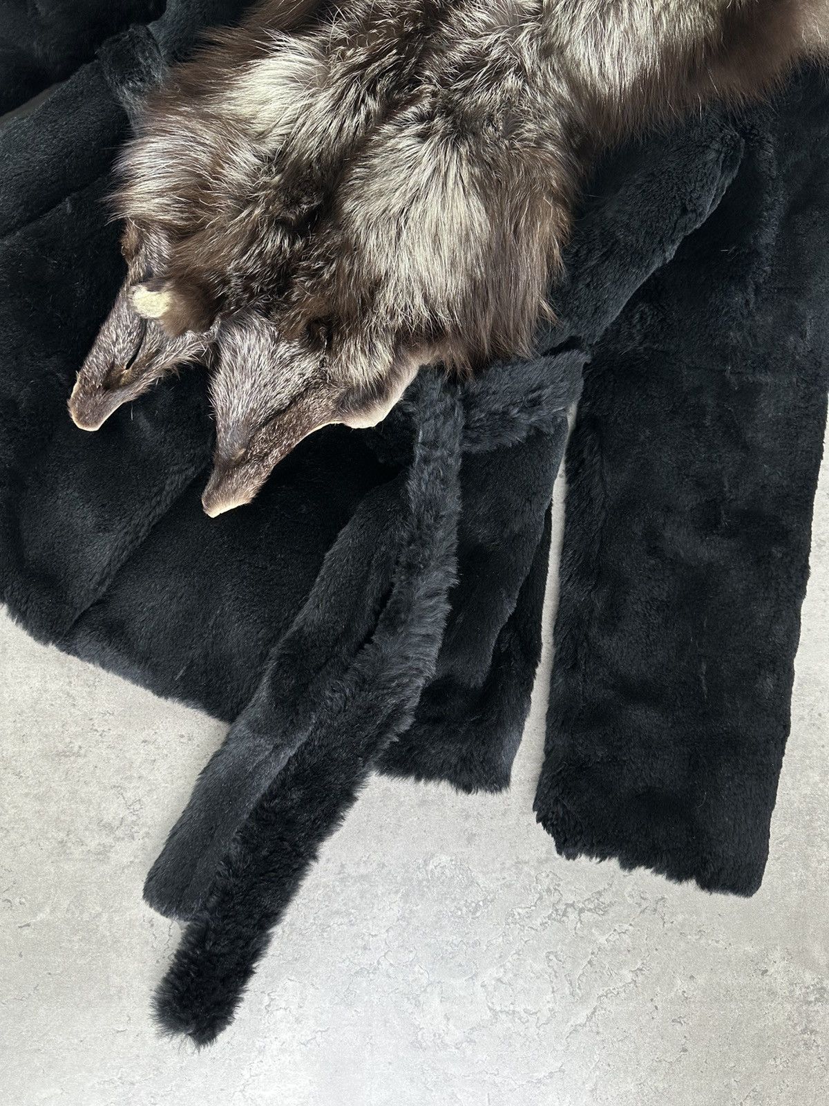 Japanese Brand Vintage Fur Coat Size L / US 10 / IT 46 - 6 Thumbnail