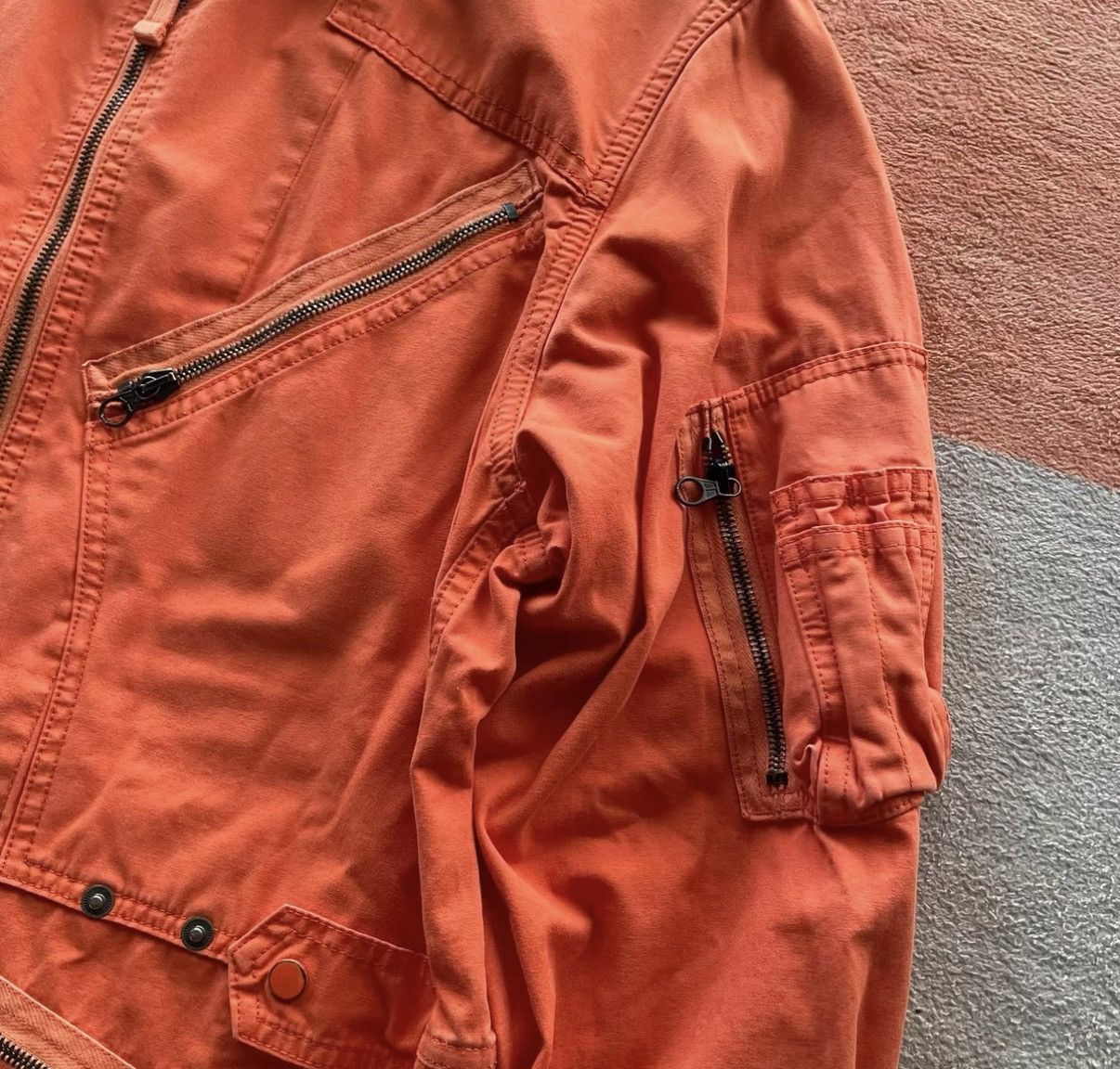 Polo Ralph Lauren Ralph Lauren Polo Orange Air Force Bomber Jacket K22 Size US S / EU 44-46 / 1 - 3 Thumbnail