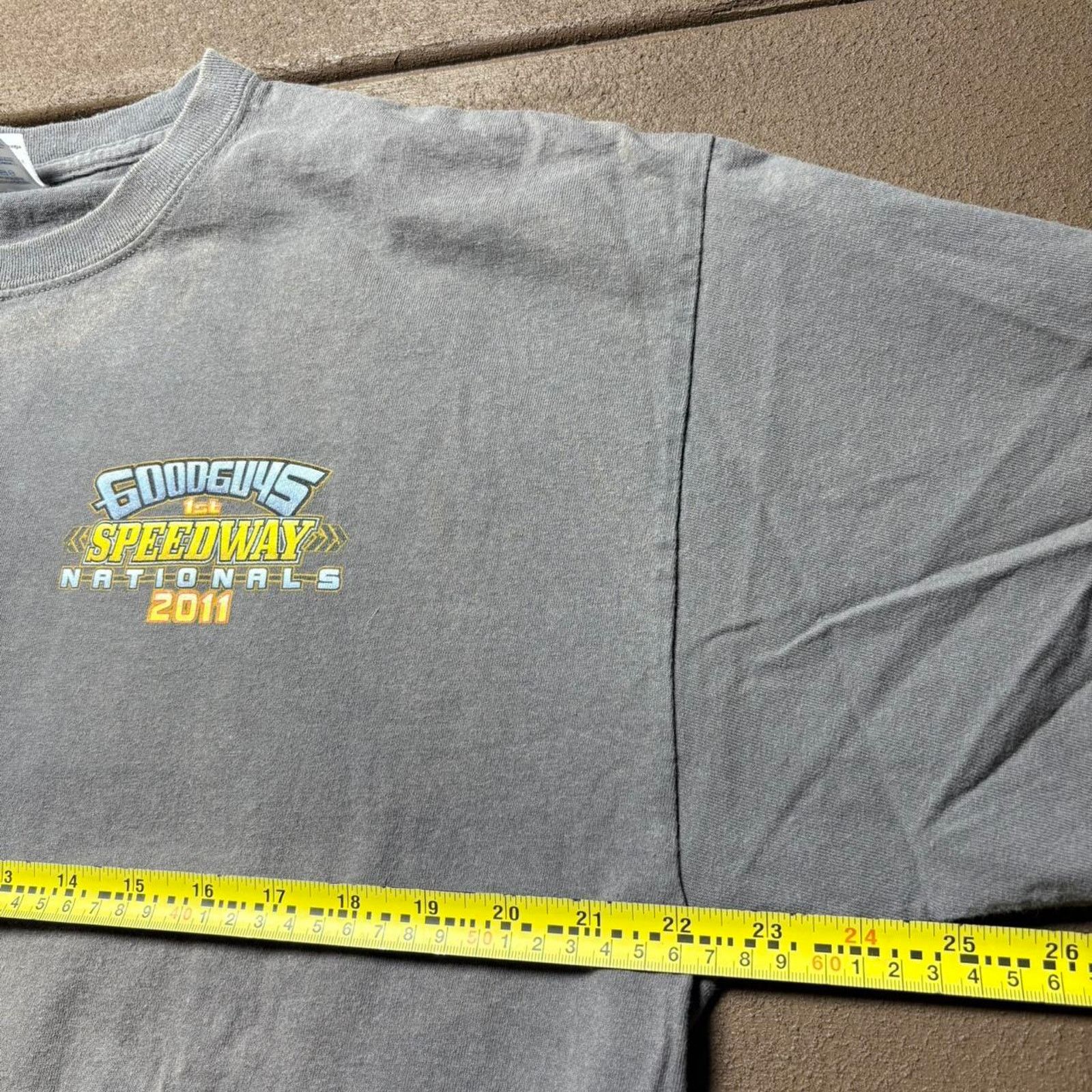NASCAR Grey Good Guys 2011 Nationals Shirt Size US XL / EU 56 / 4 - 7 Thumbnail
