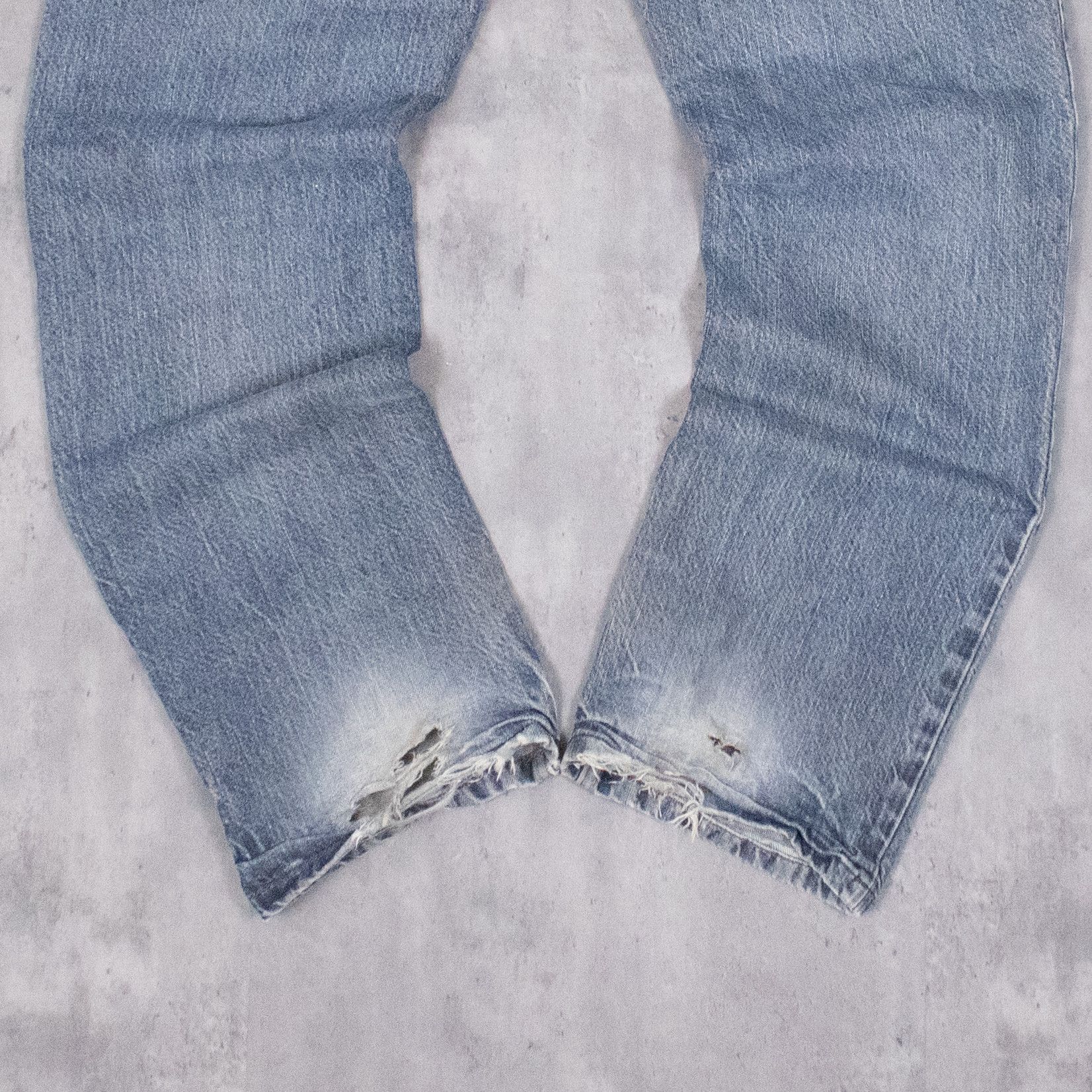 DKNY Y2K 2000s DKNY Jeans Baggy Fit Distressed Denim Pant's Size US 38 / EU 54 - 13 Thumbnail
