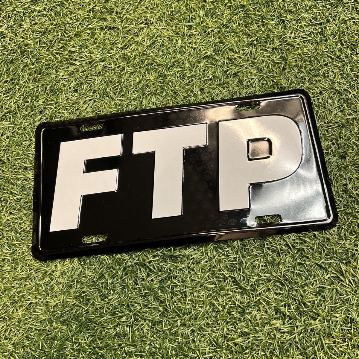 Fuck The Population FTP LICENSE PLATE | Grailed